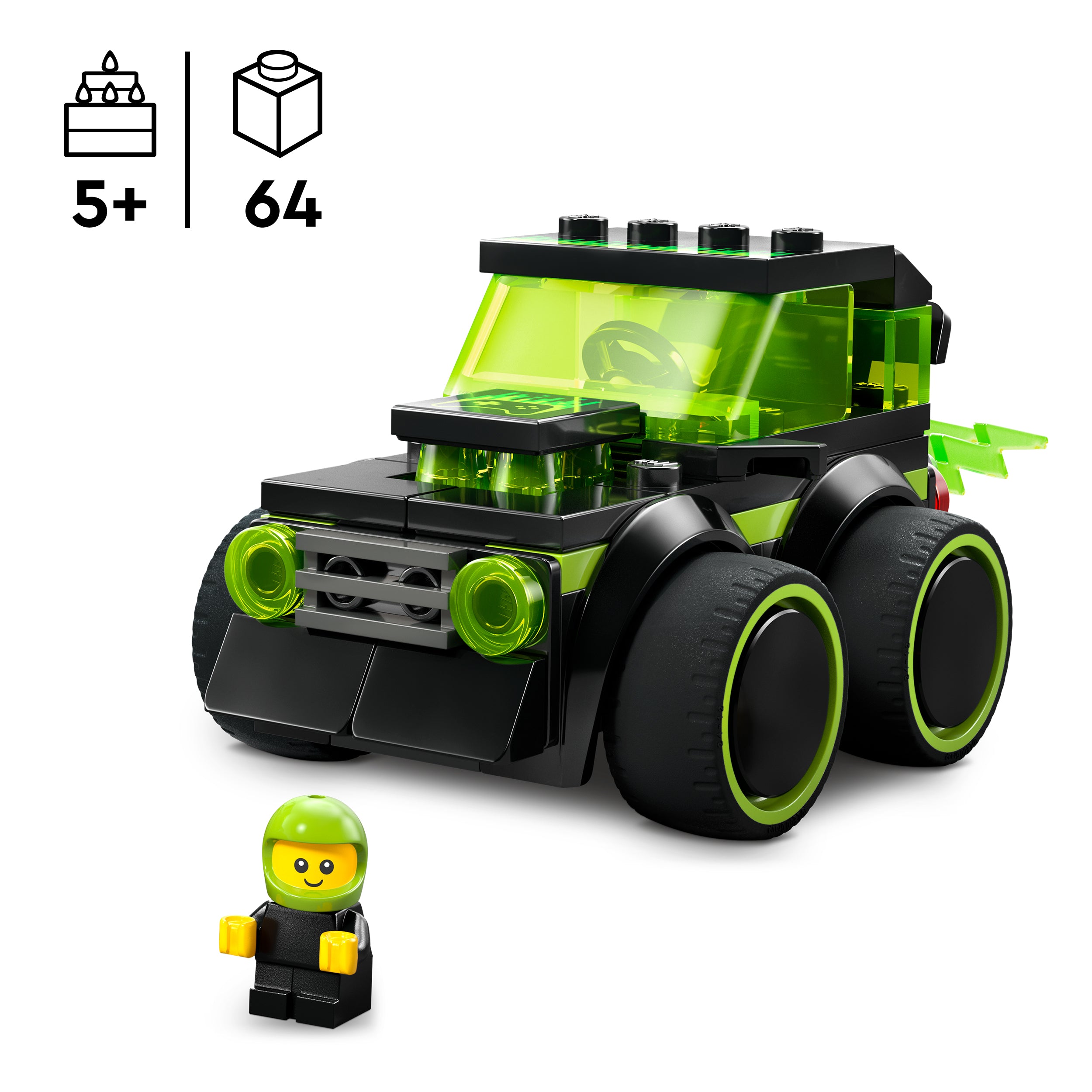 LEGO® 60484 Rides – Gaming Race Car