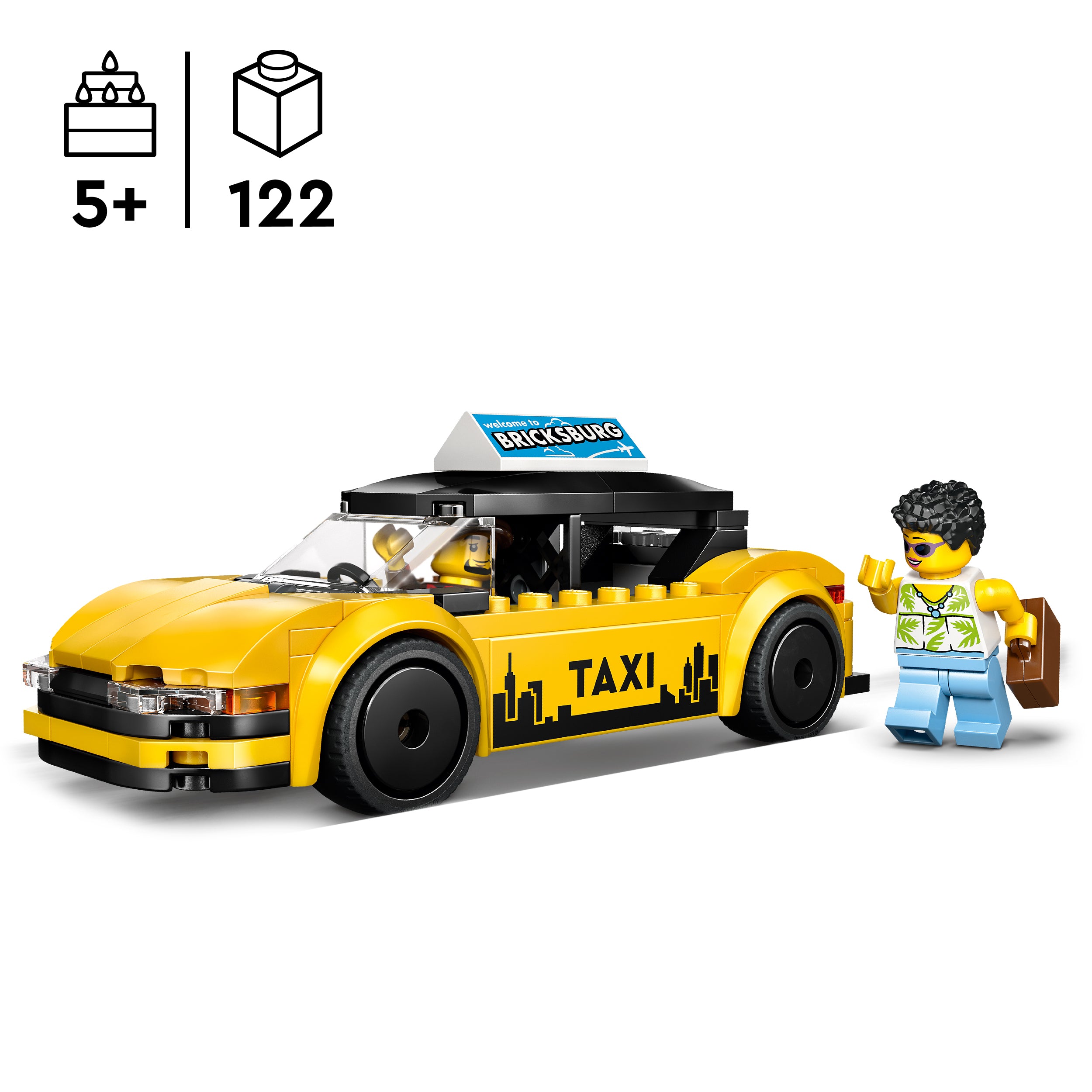 LEGO® 60487 Yellow Taxi