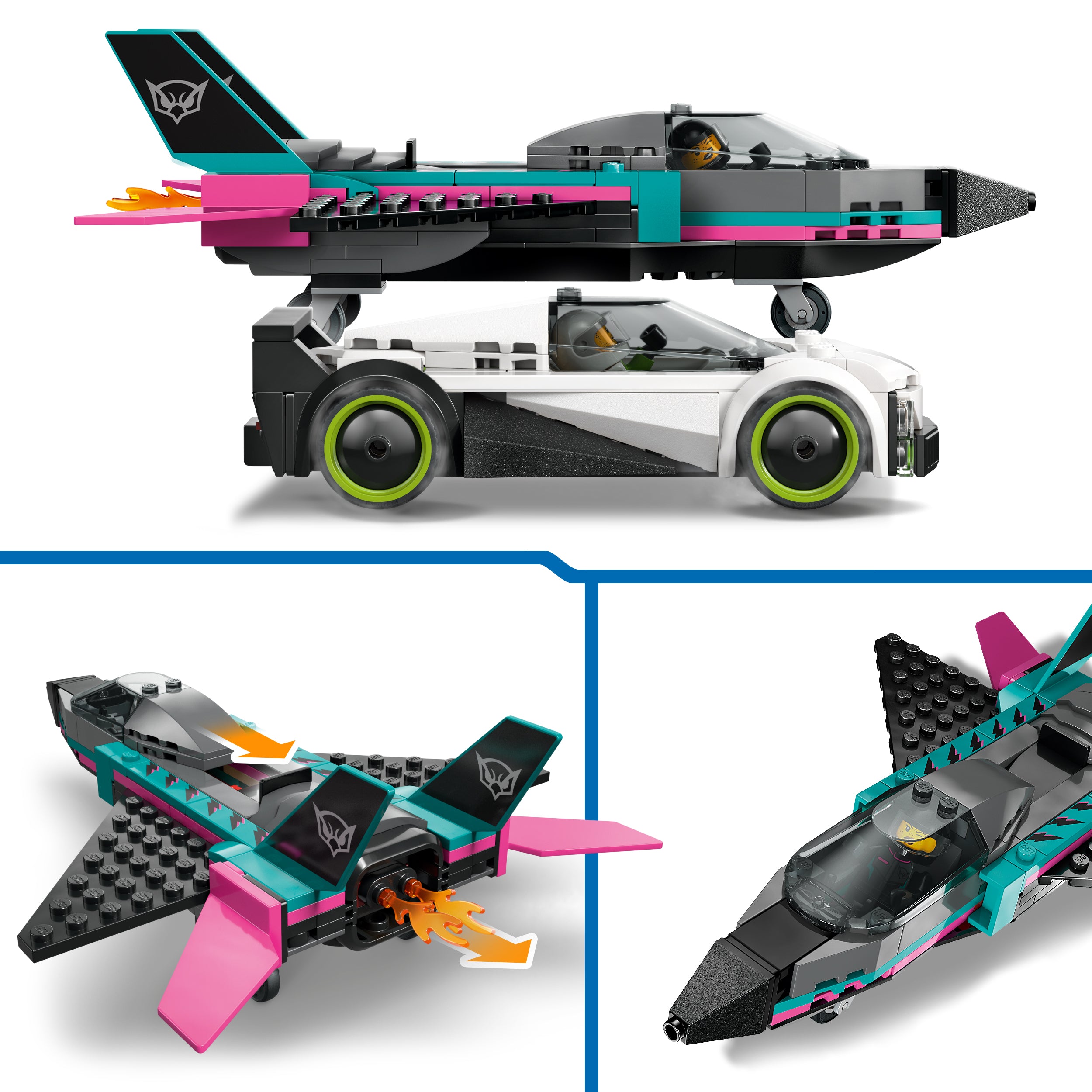 LEGO® 60489 Jet vs. Car