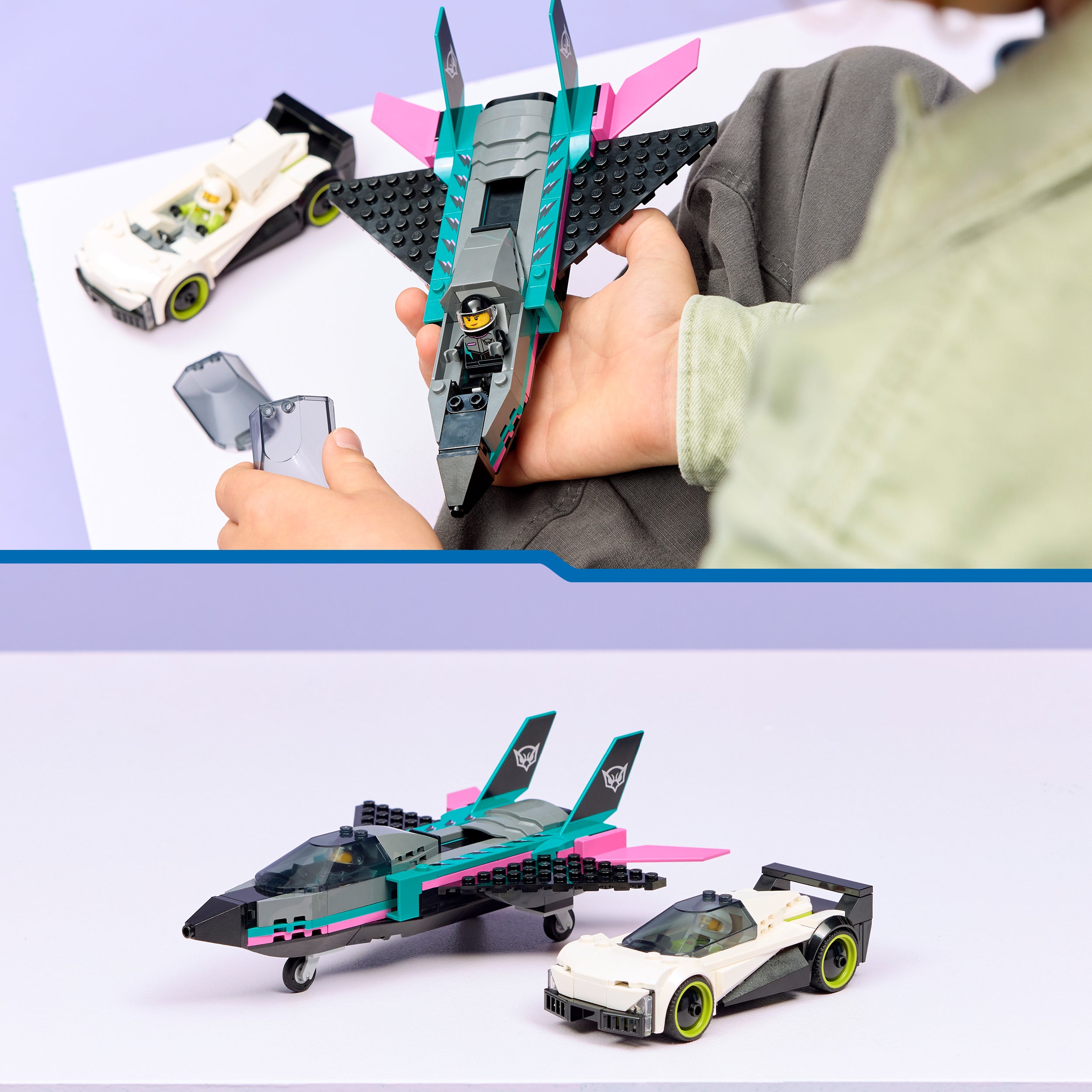 LEGO® 60489 Jet vs. Car