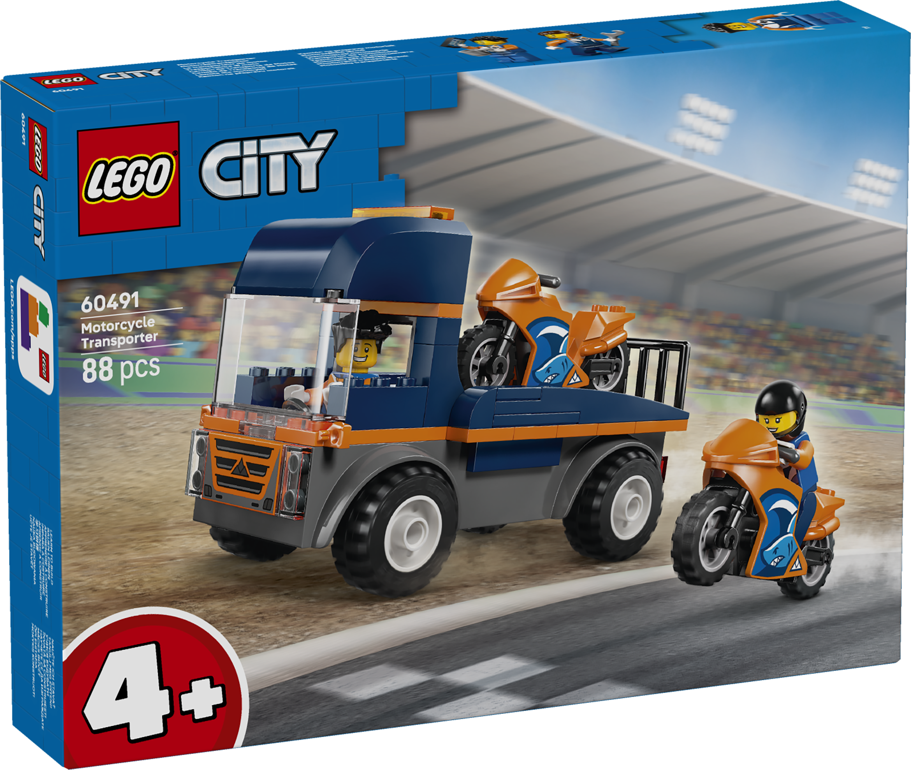 LEGO® 60491 Motorcycle Transporter