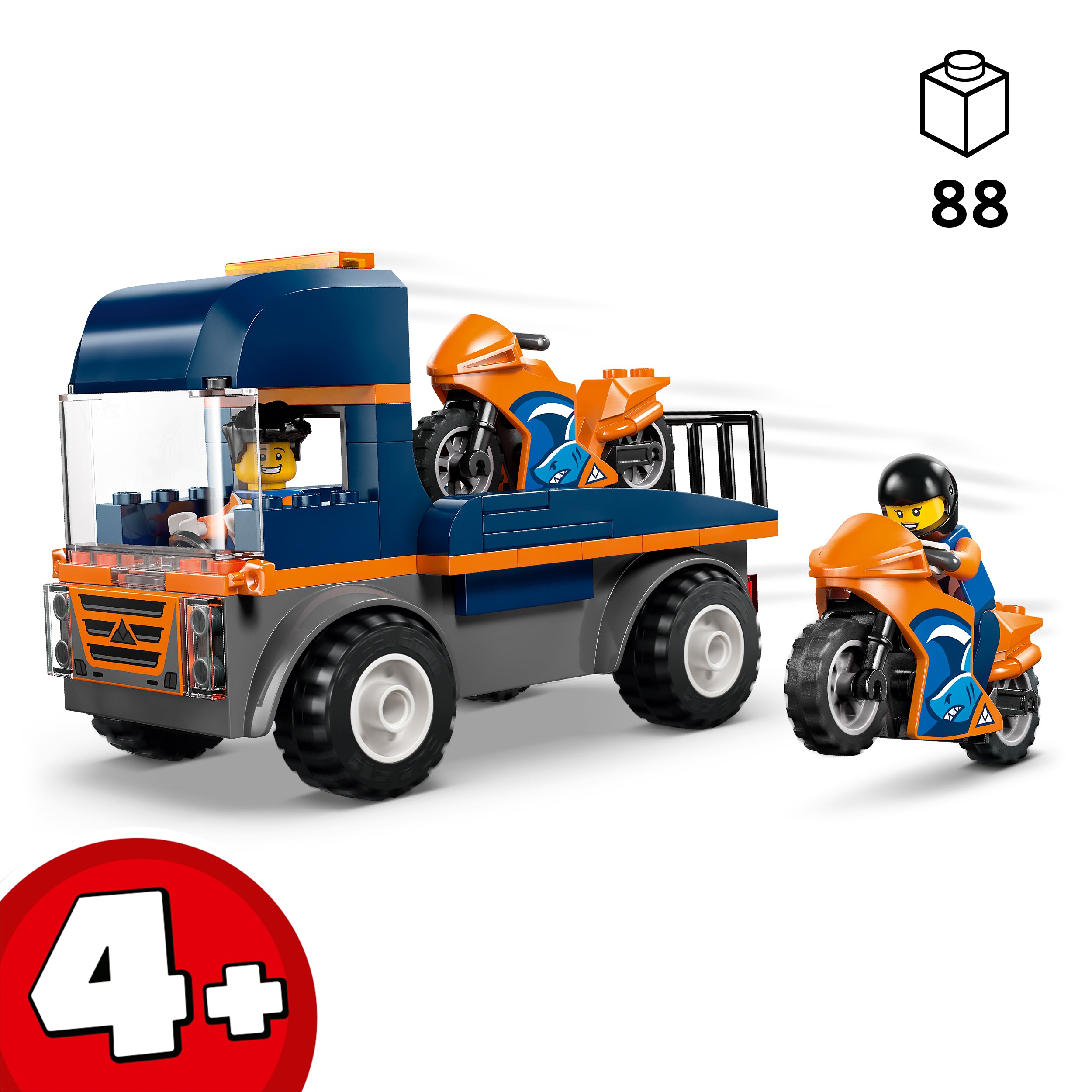LEGO® 60491 Motorcycle Transporter