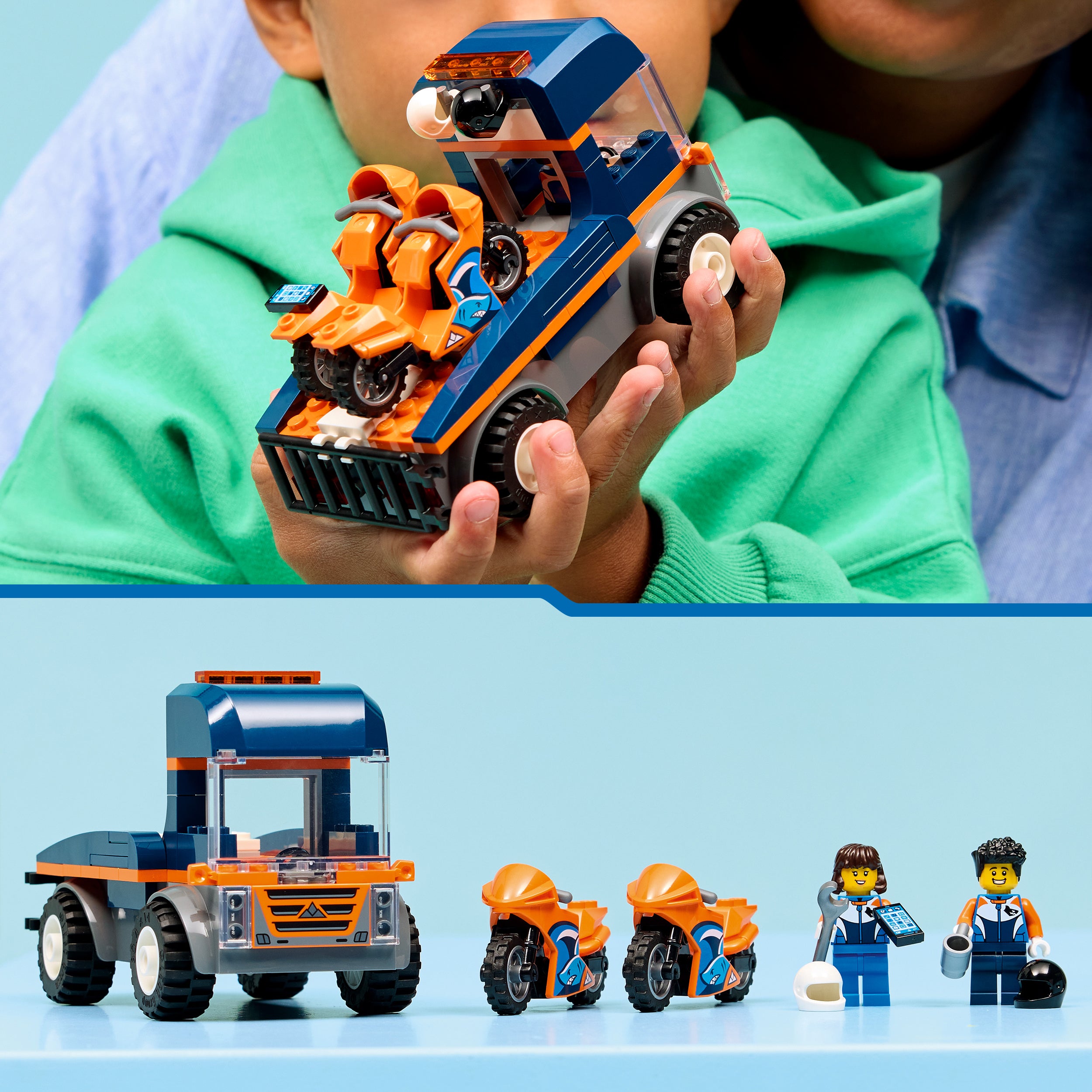 LEGO® 60491 Motorcycle Transporter