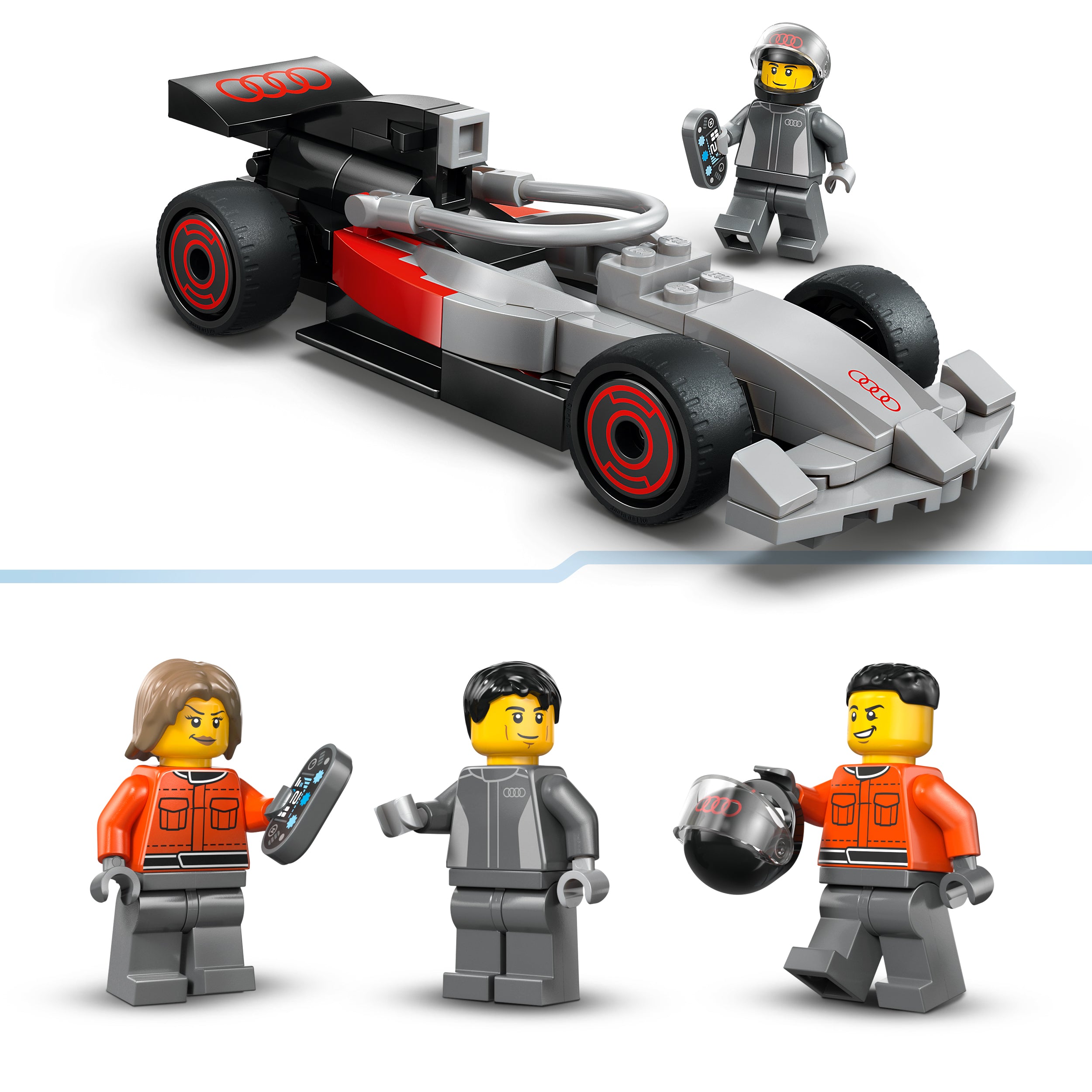 LEGO® 60493 F1® Display Truck with Audi F1® Race Car