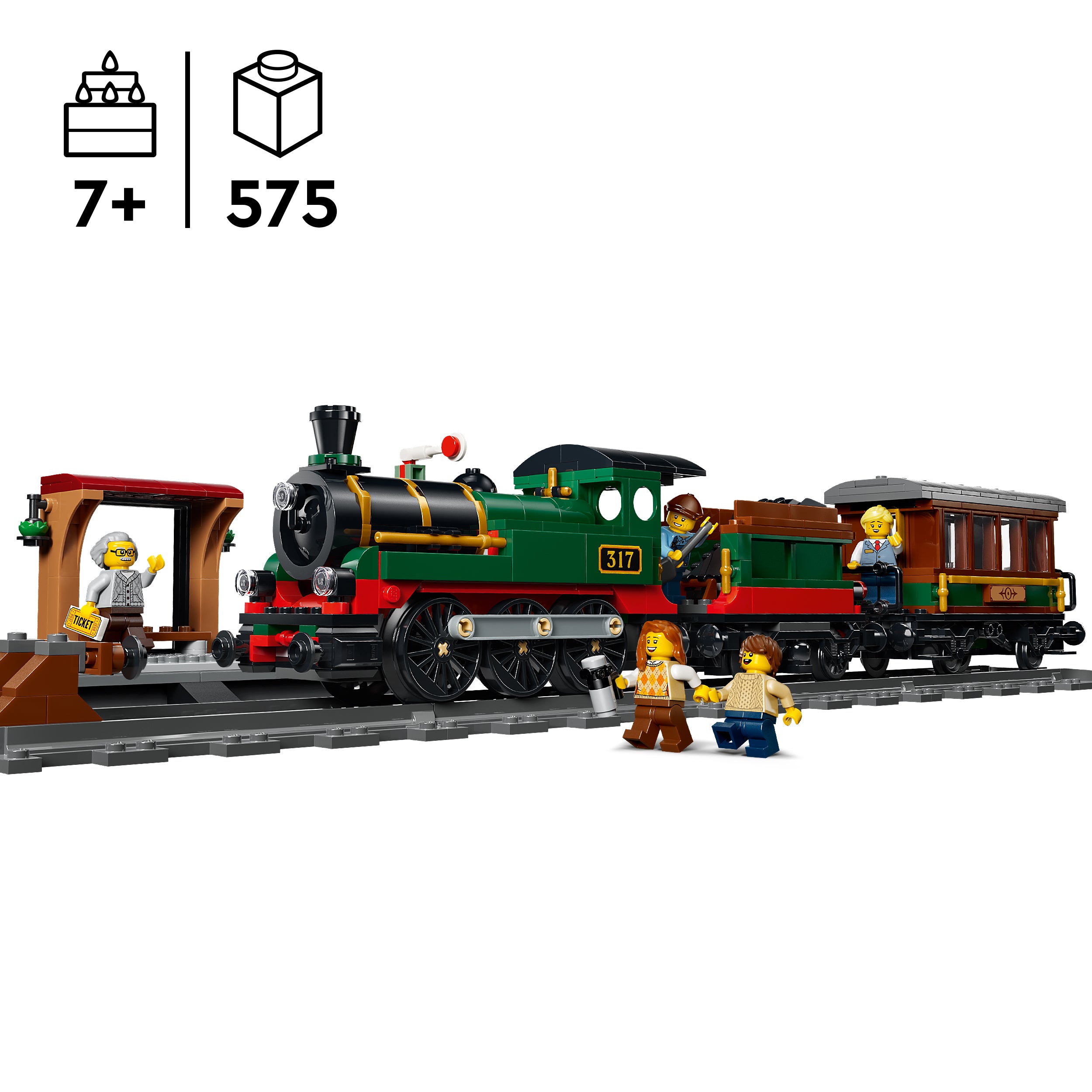LEGO® 60511 Vintage Steam Train