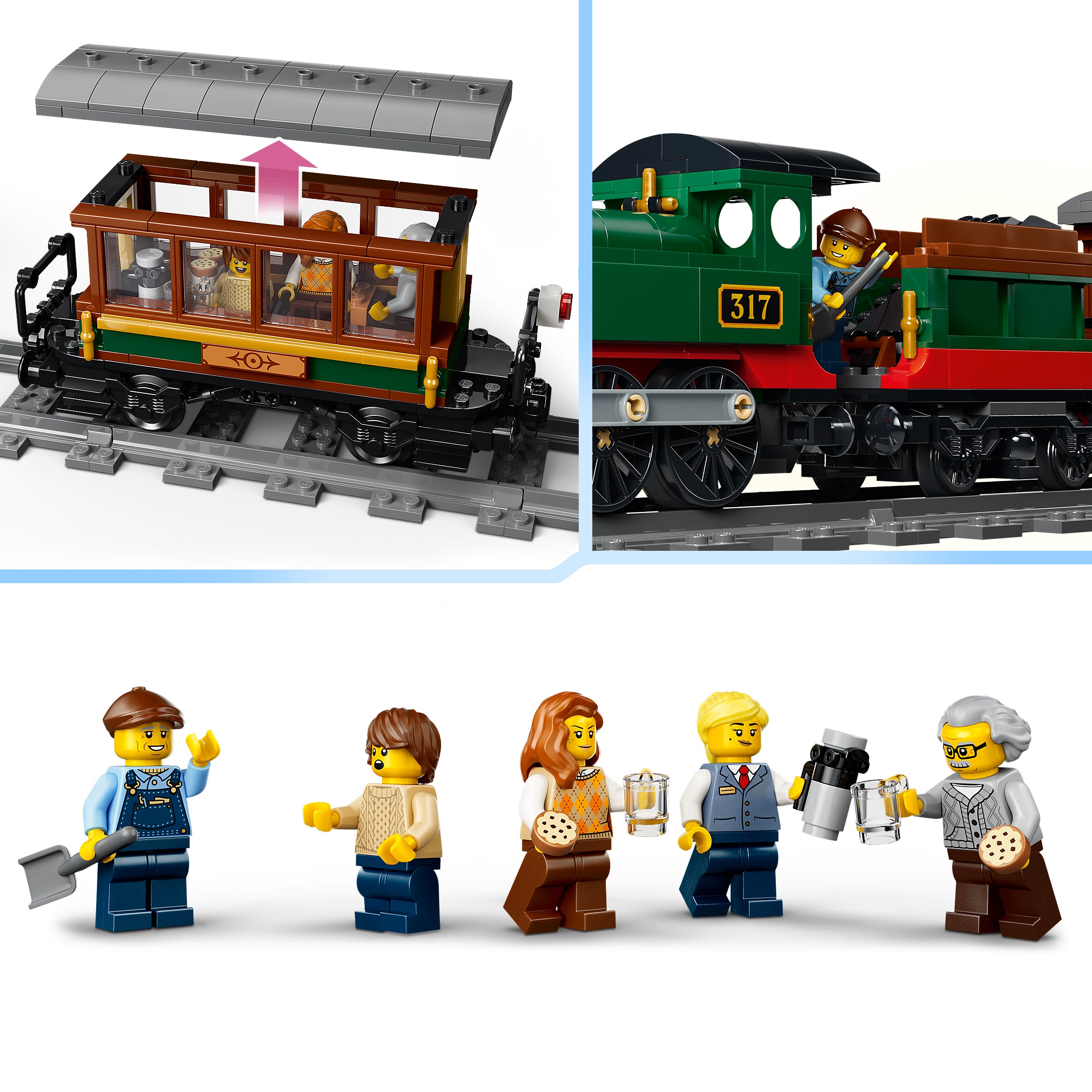 LEGO® 60511 Vintage Steam Train