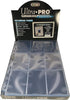 Ultra PRO Platinum 9-Pocket Pages (11 Hole)