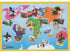 Wall Map Poster, Around the World (6372025)