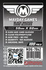 Mayday Euro Sleeves - Black Backed (59x92mm)