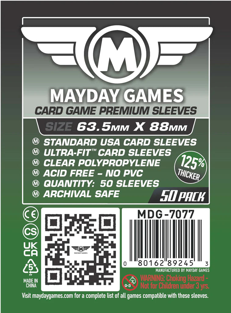 Mayday Premium Card Sleeves (63.5x88mm)