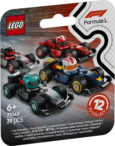 F1 Collectible Race Cars (Complete Random Set of 1 Race Car) (71049)