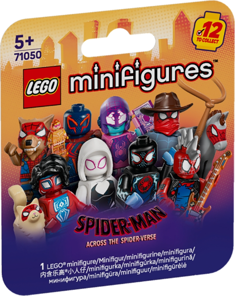 Minifigure, Spider-Man Across the Spider-Verse (Complete Random Set of 1 Minifigure) (71050-1)