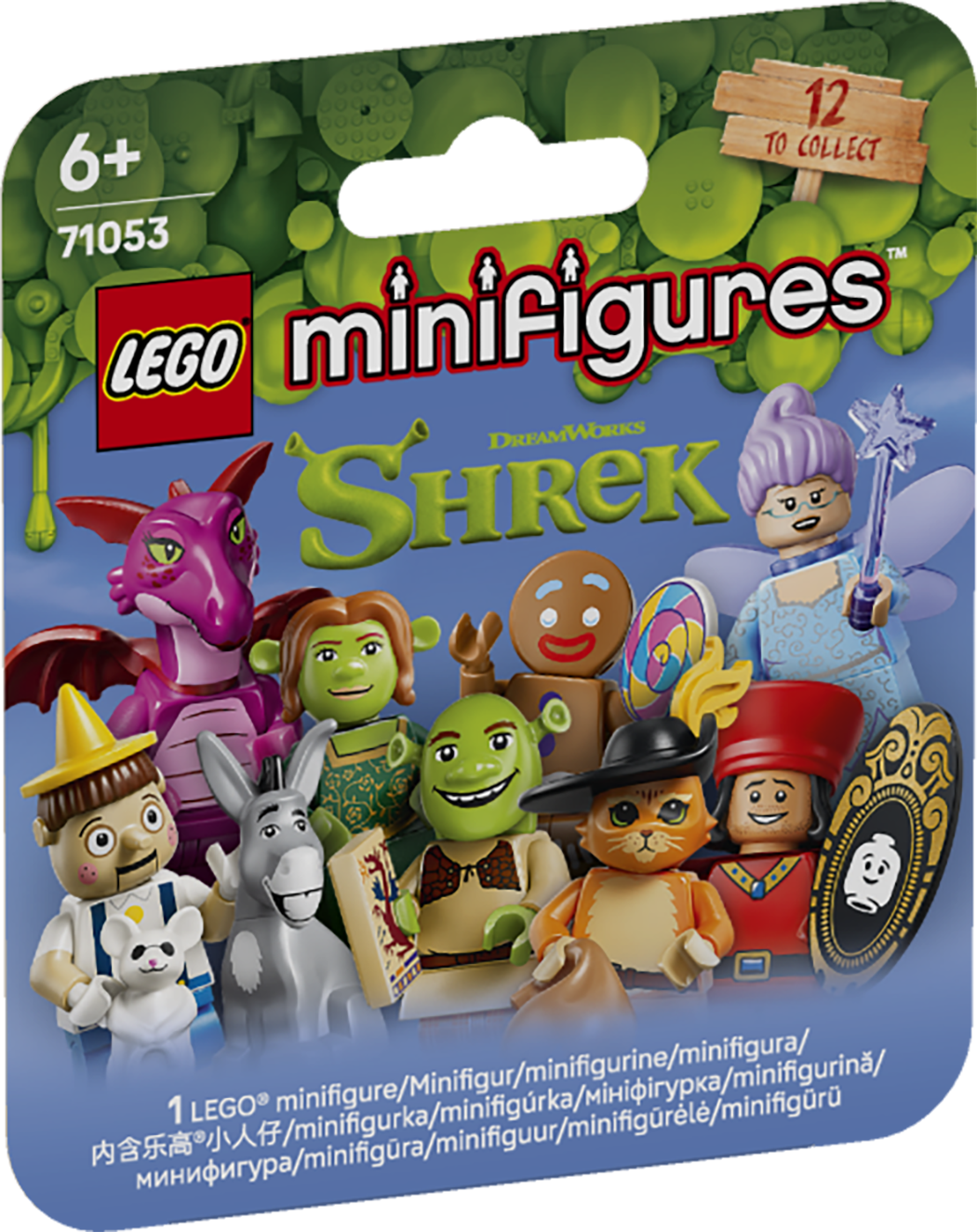 LEGO® 71053 Minifigure, Shrek (Complete Random Set of 1 Minifigure)