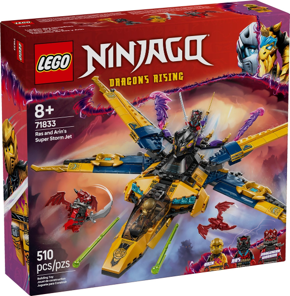 Ras and Arin's Super Storm Jet (71833)