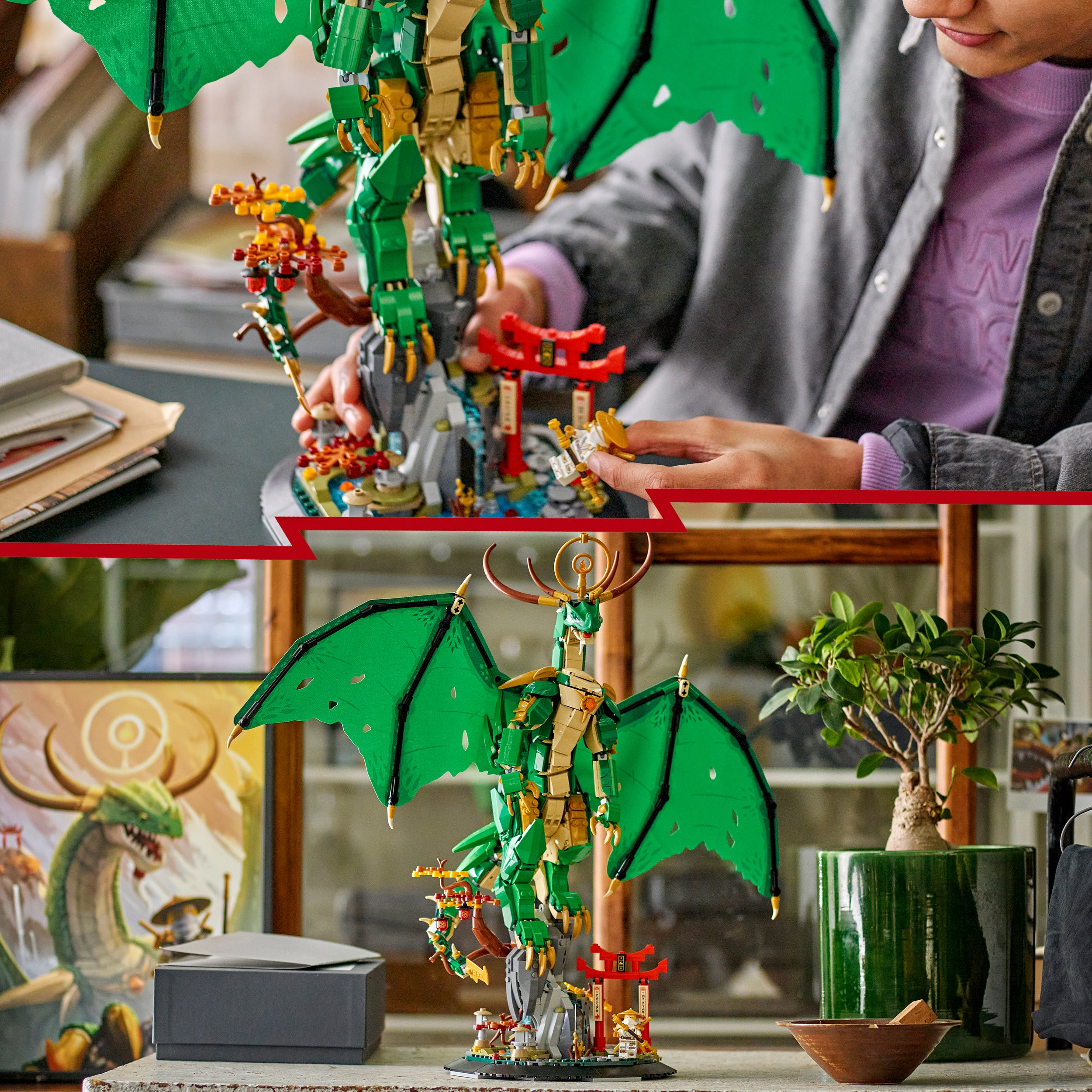 LEGO® 71847 The Guardian Dragon