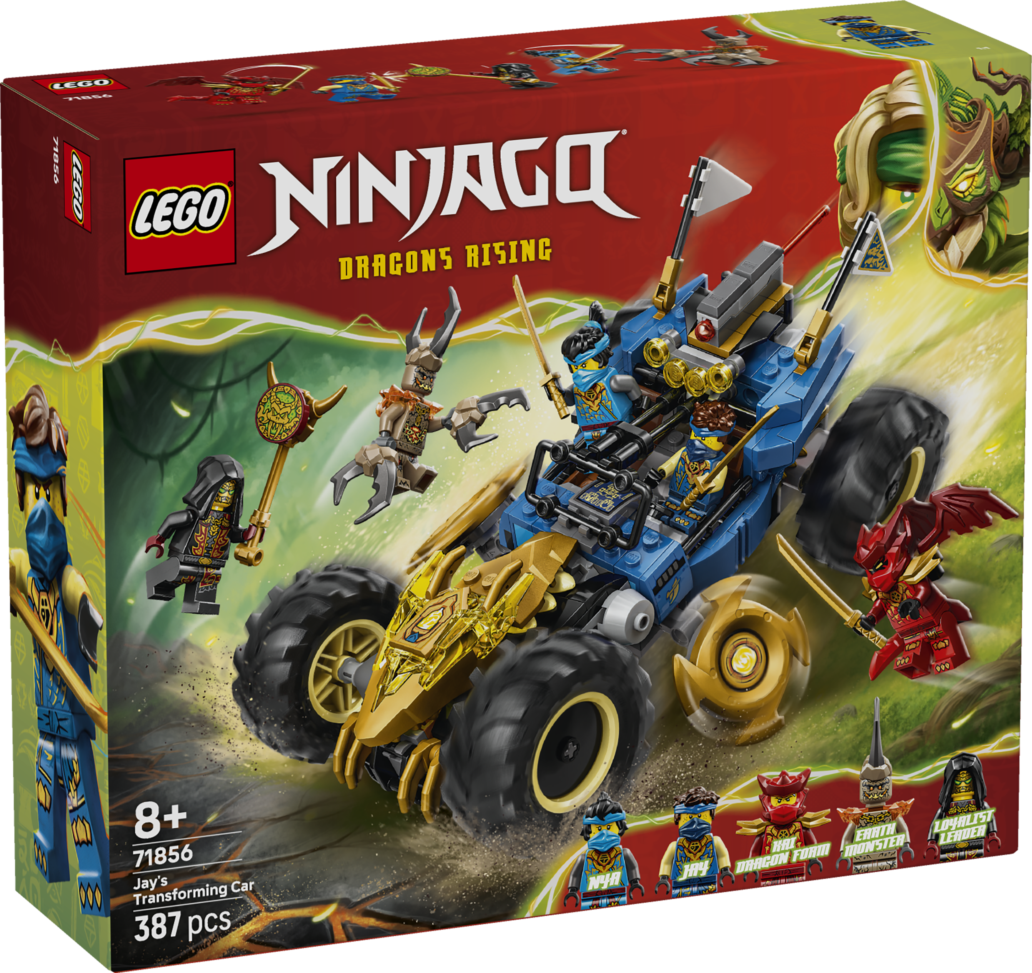 LEGO® 71856 Jay's Transforming Car