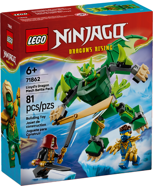 Lloyd's Dragon Mech Battle Pack (71862)