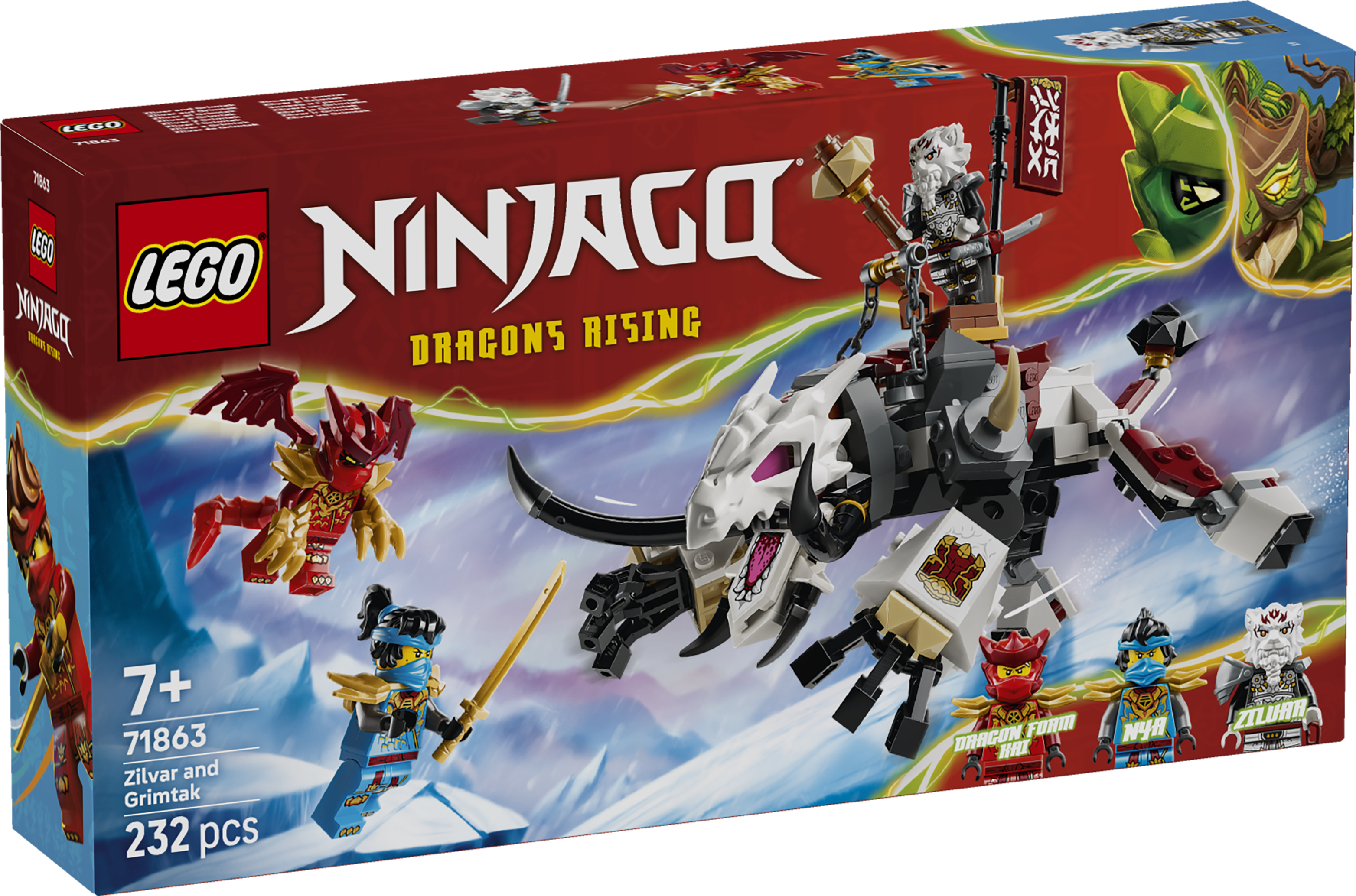 LEGO® 71863 Zilvar and Grimtak the Dragon Beast