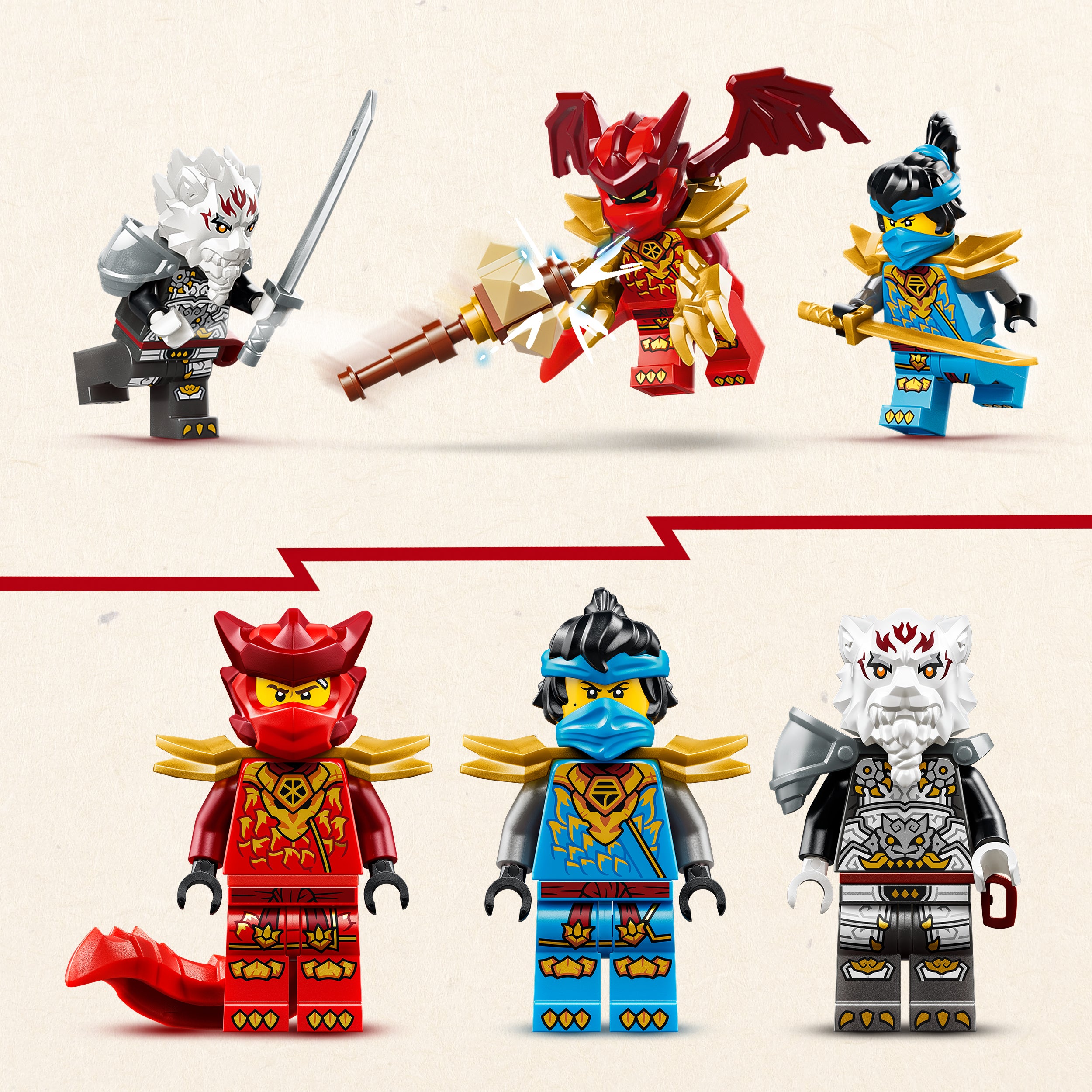 LEGO® 71863 Zilvar and Grimtak the Dragon Beast