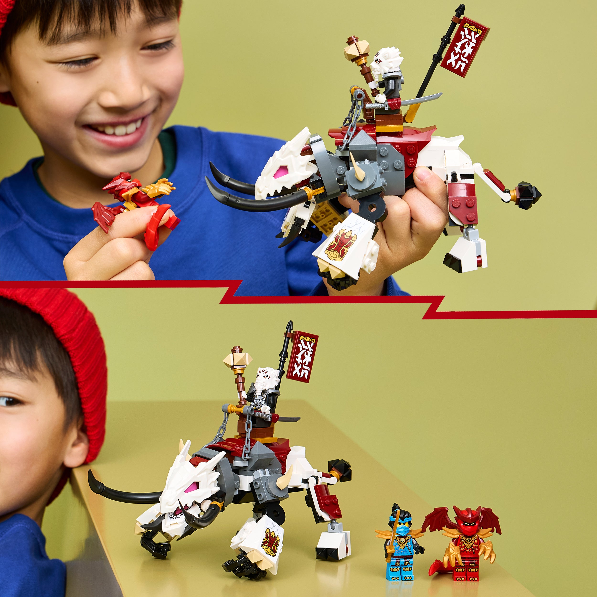 LEGO® 71863 Zilvar and Grimtak the Dragon Beast