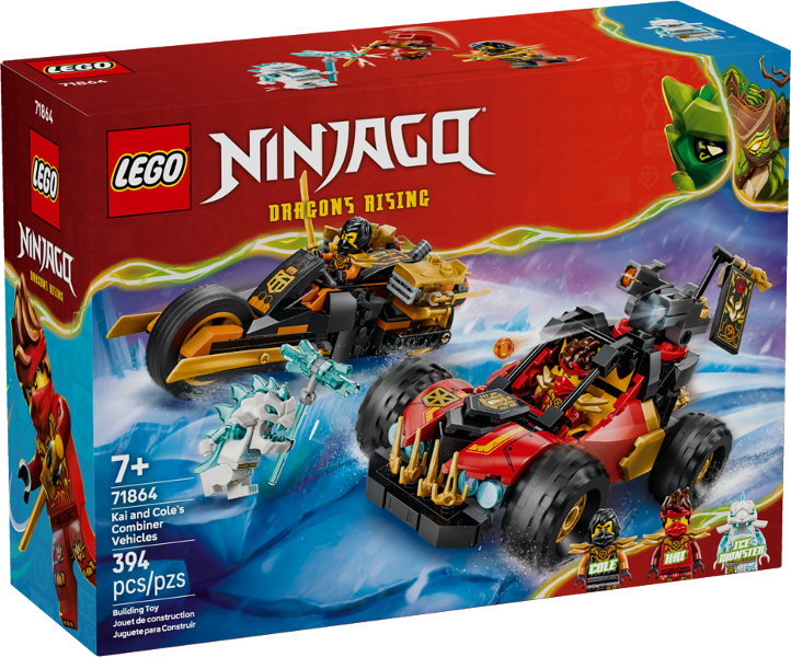 Kai and Cole's Combiner Vehicles (71864)