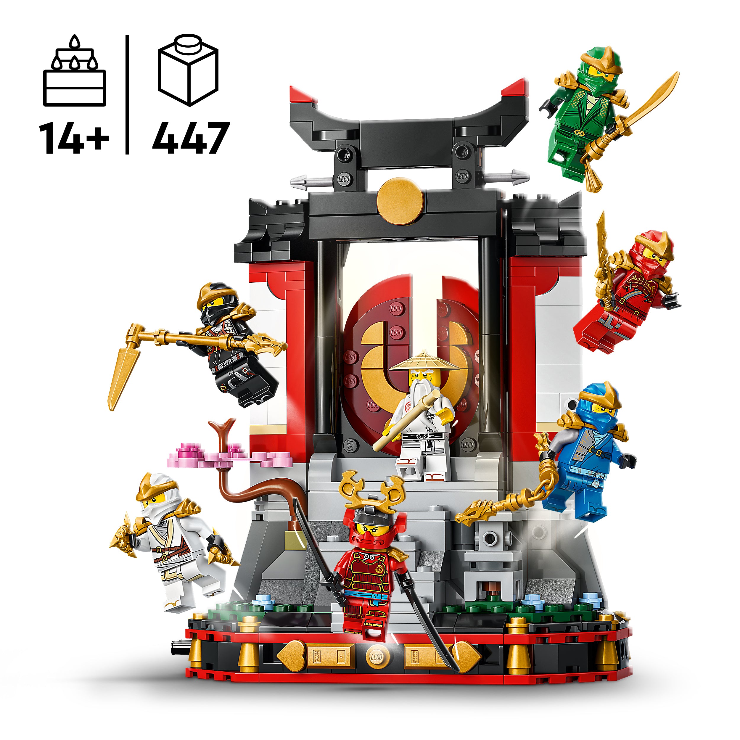 LEGO® 71866 Ninja Character Display 15th Anniversary