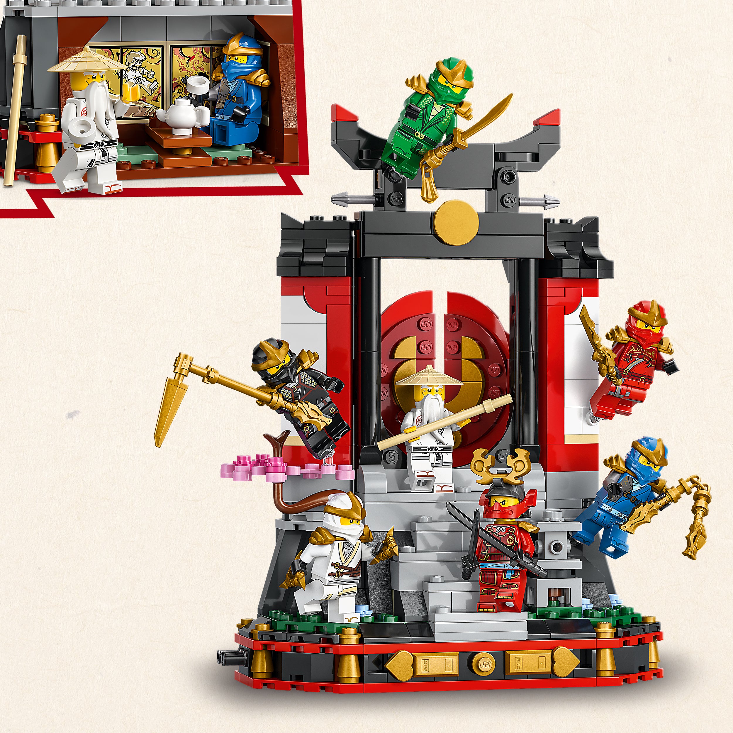 LEGO® 71866 Ninja Character Display 15th Anniversary