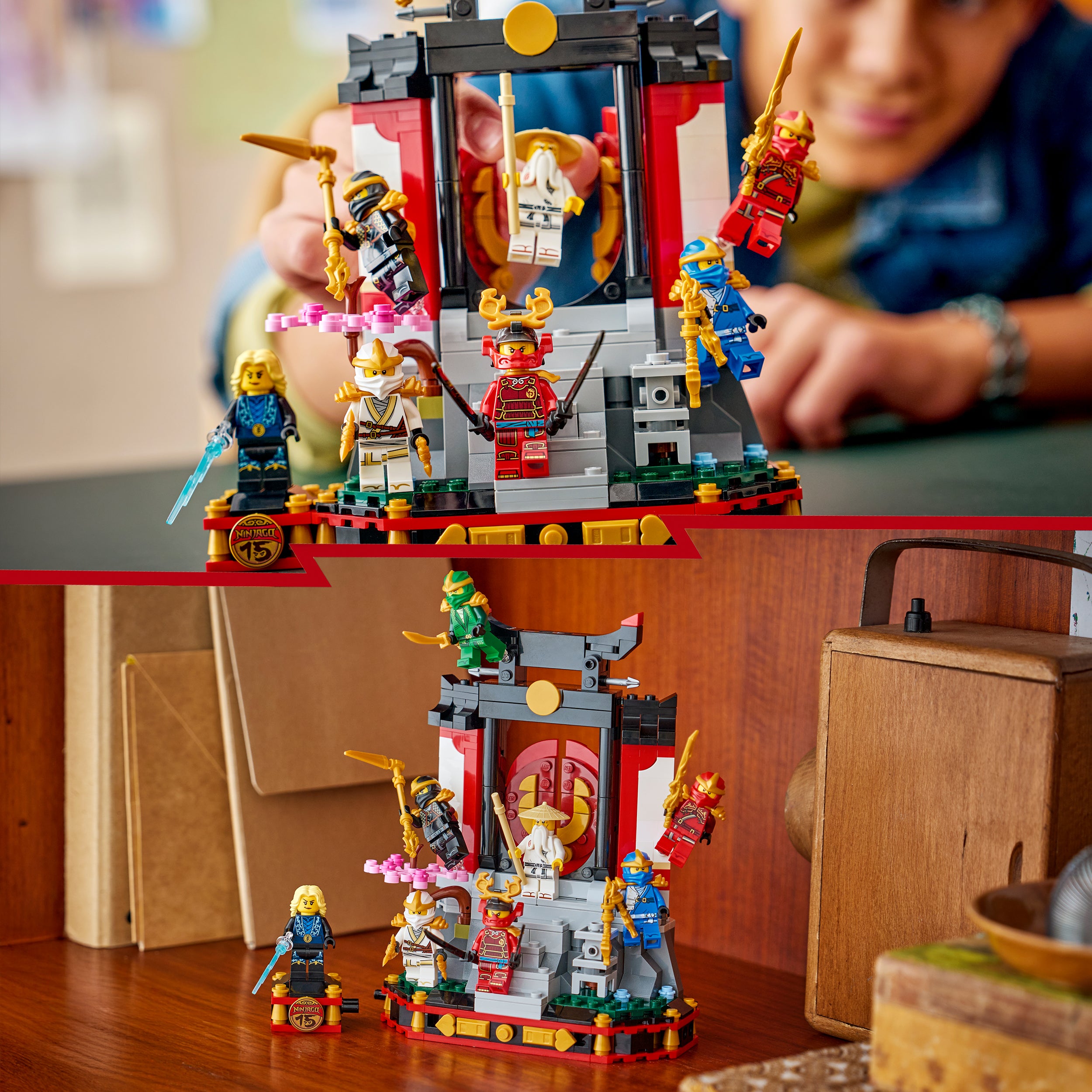 LEGO® 71866 Ninja Character Display 15th Anniversary