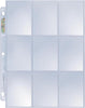 Ultra PRO Platinum 9-Pocket Pages (11 Hole)