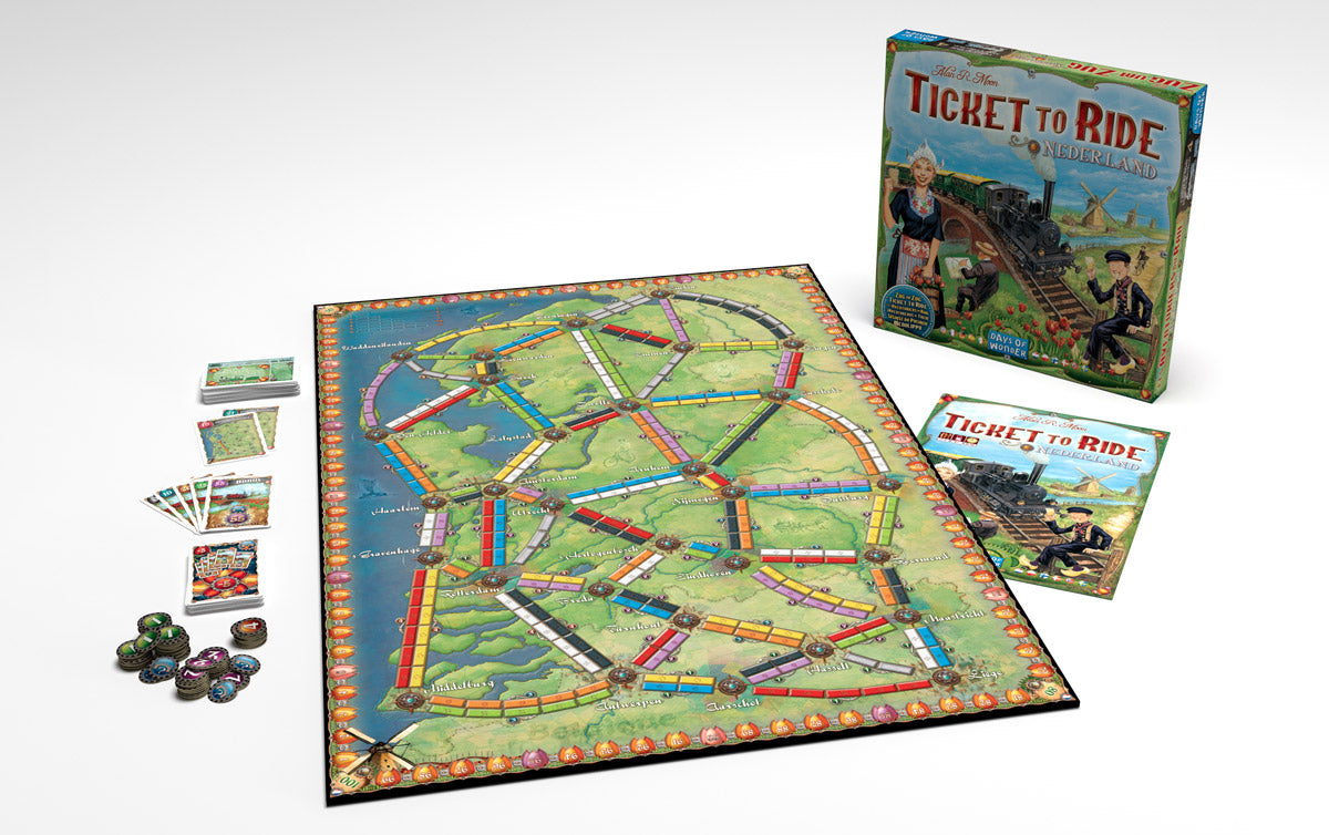 Ticket to Ride Map Collection 4: Nederland