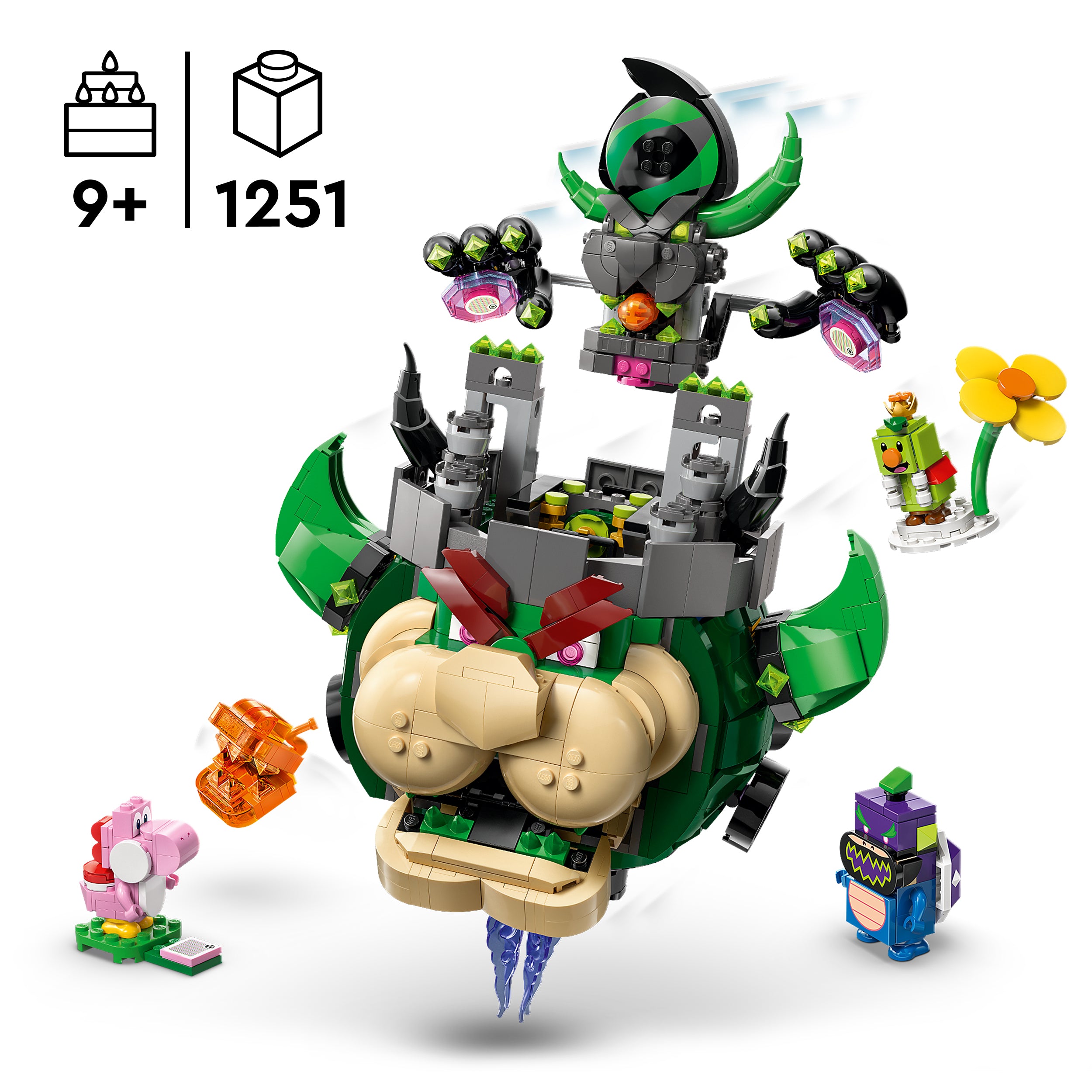 LEGO® 72042 Prince Florian & Castle Bowser