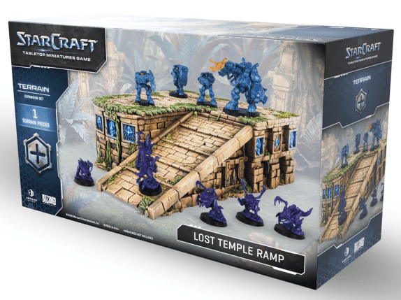 Starcraft: Terrain Lost Temple Ramp