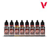 Vallejo Game Color Set: Metallic Colors (8)