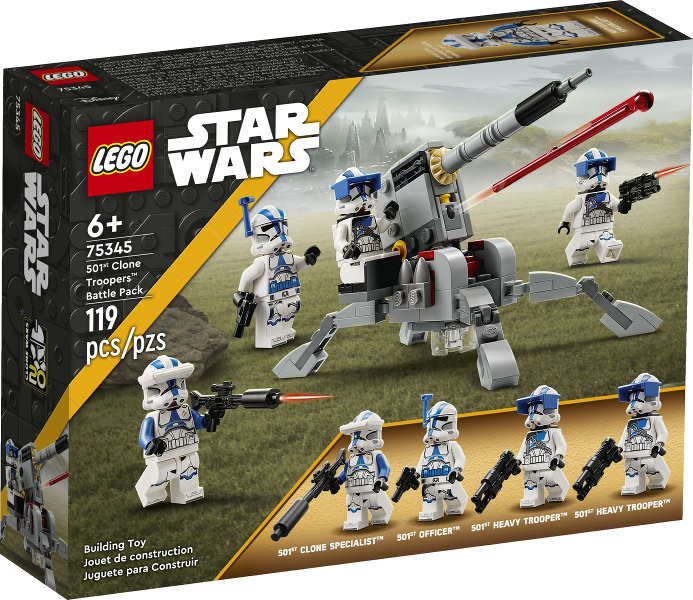 501st Clone Troopers Battle Pack (75345)