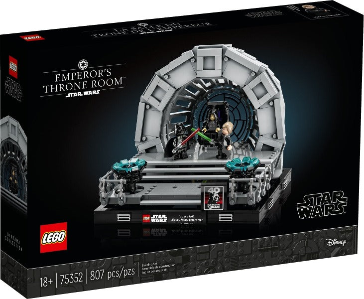 LEGO® 75352 Emperor's Throne Room™ Diorama