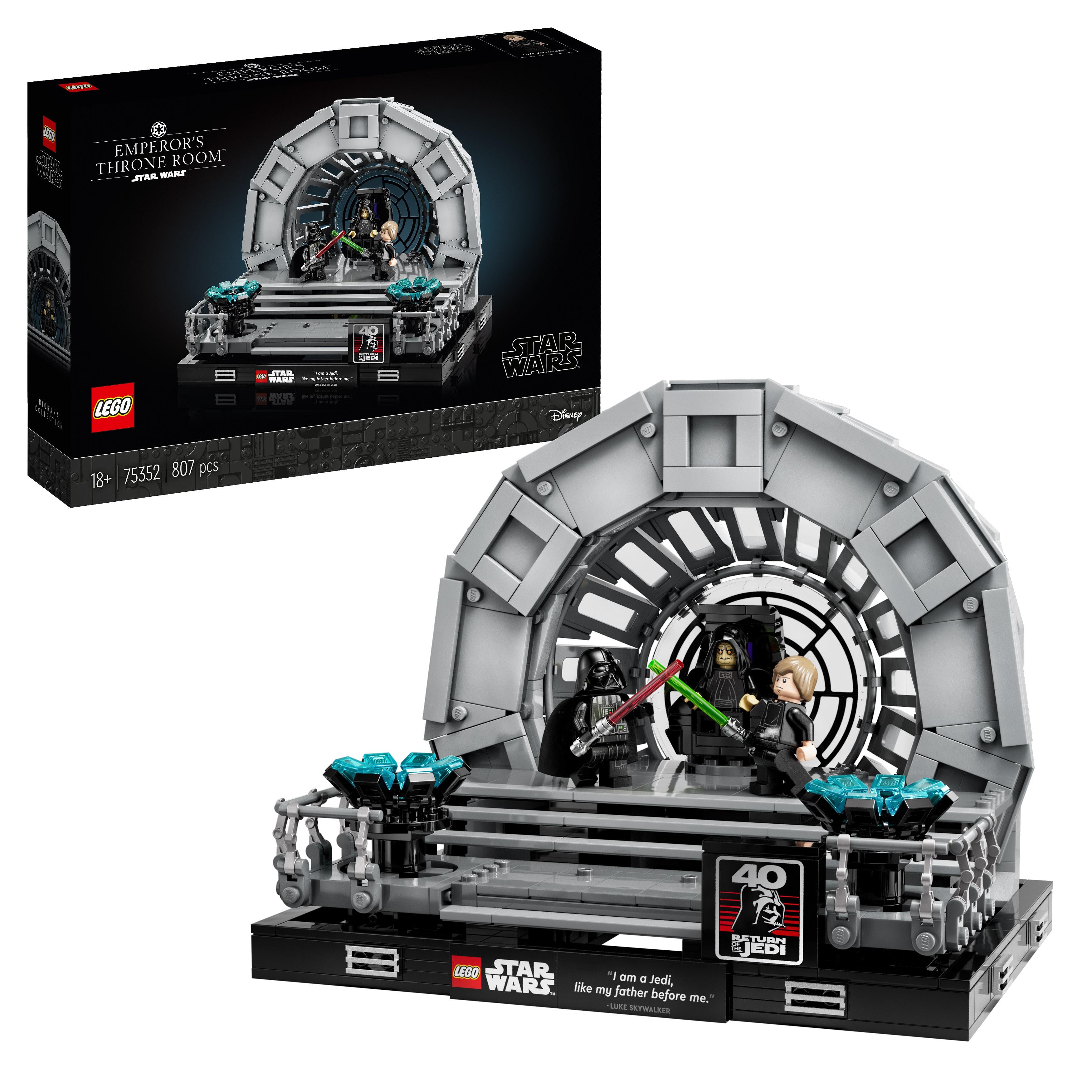 LEGO® 75352 Emperor's Throne Room™ Diorama
