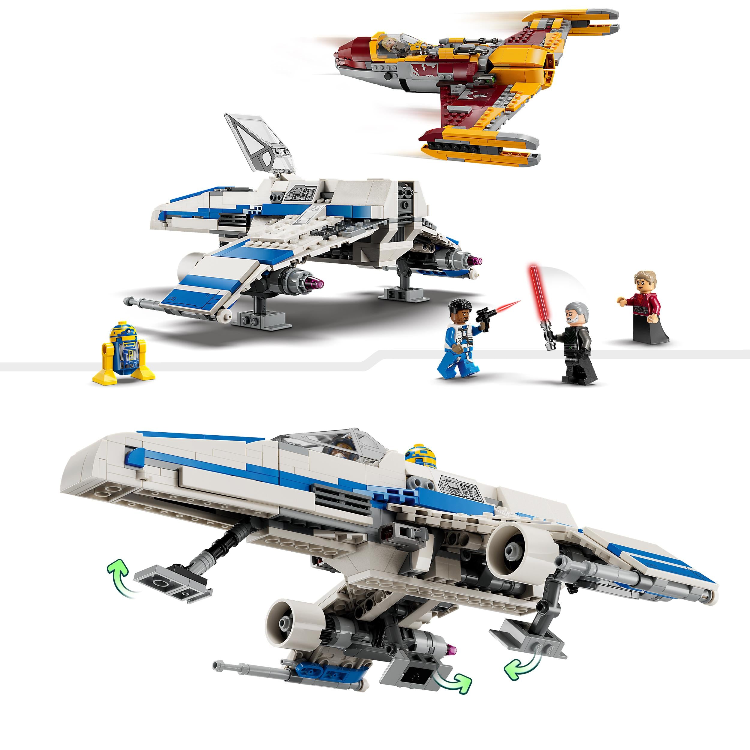 LEGO® 75364 New Republic E-Wing™ vs. Shin Hati’s Starfighter™