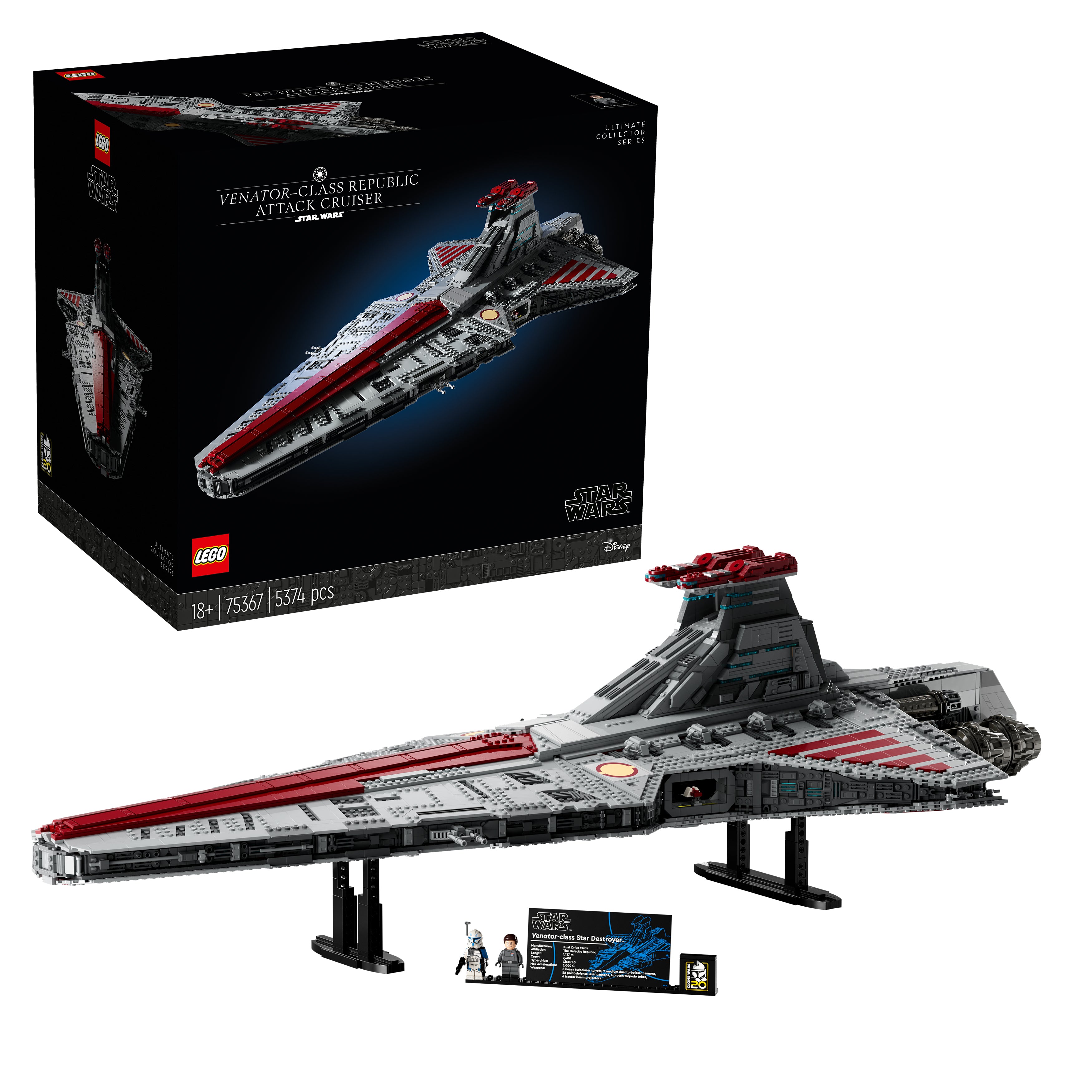 LEGO® 75367 Venator-Class Republic Attack Cruiser™