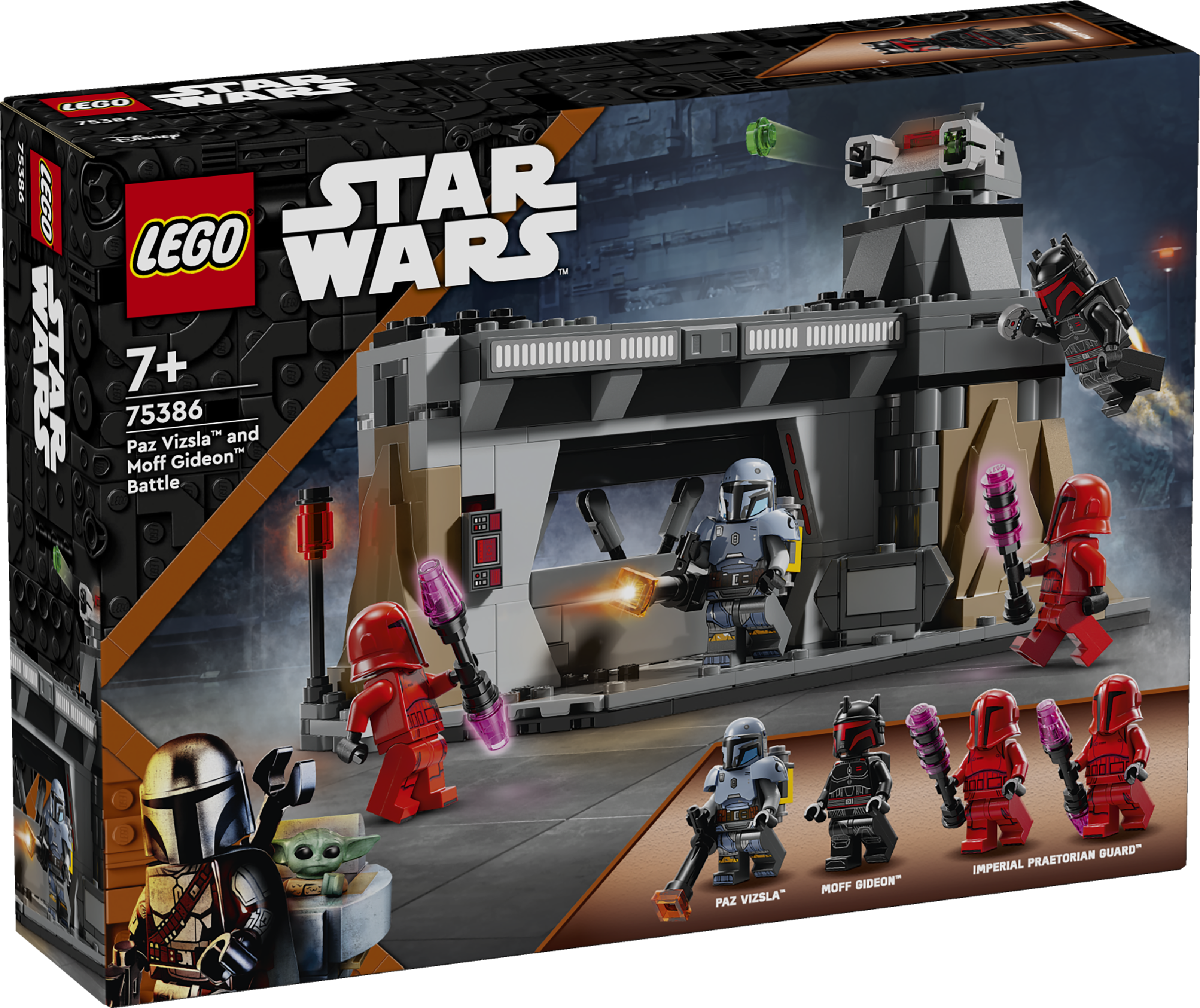 LEGO® 75386 Paz Vizsla™ and Moff Gideon™ Battle