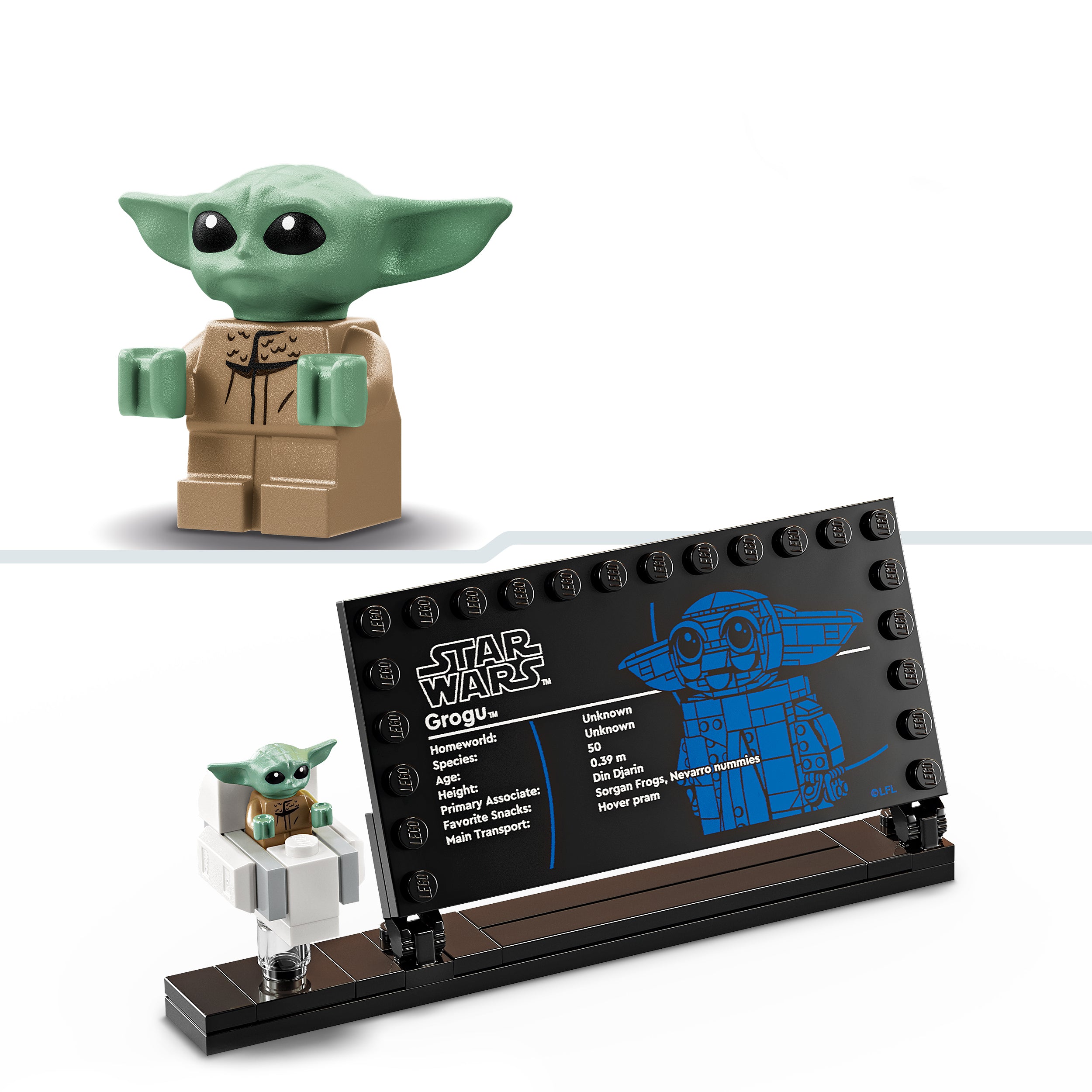LEGO® 75403 Grogu™ with Hover Pram