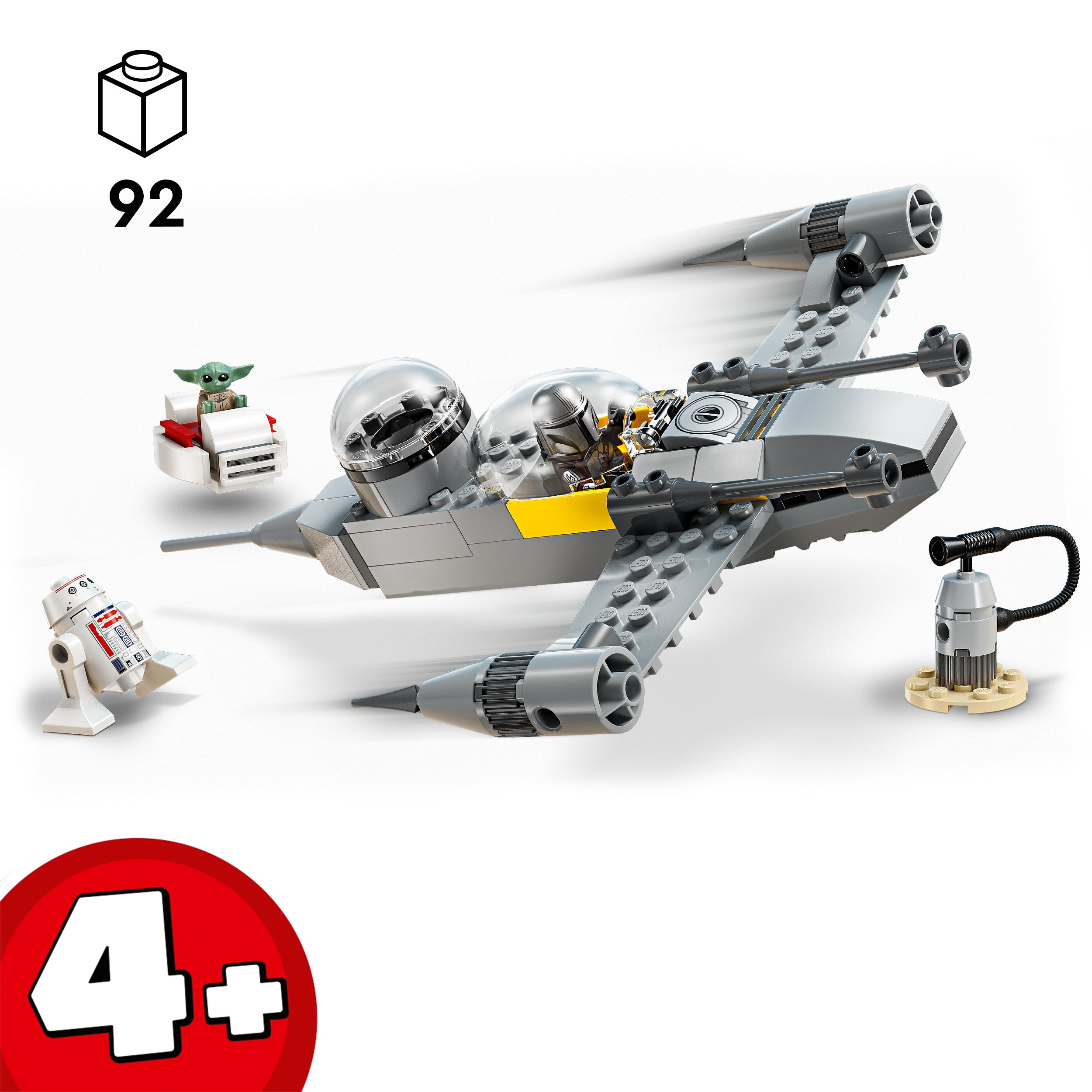 LEGO® 75410 Mando and Grogu's N-1 Starfighter™