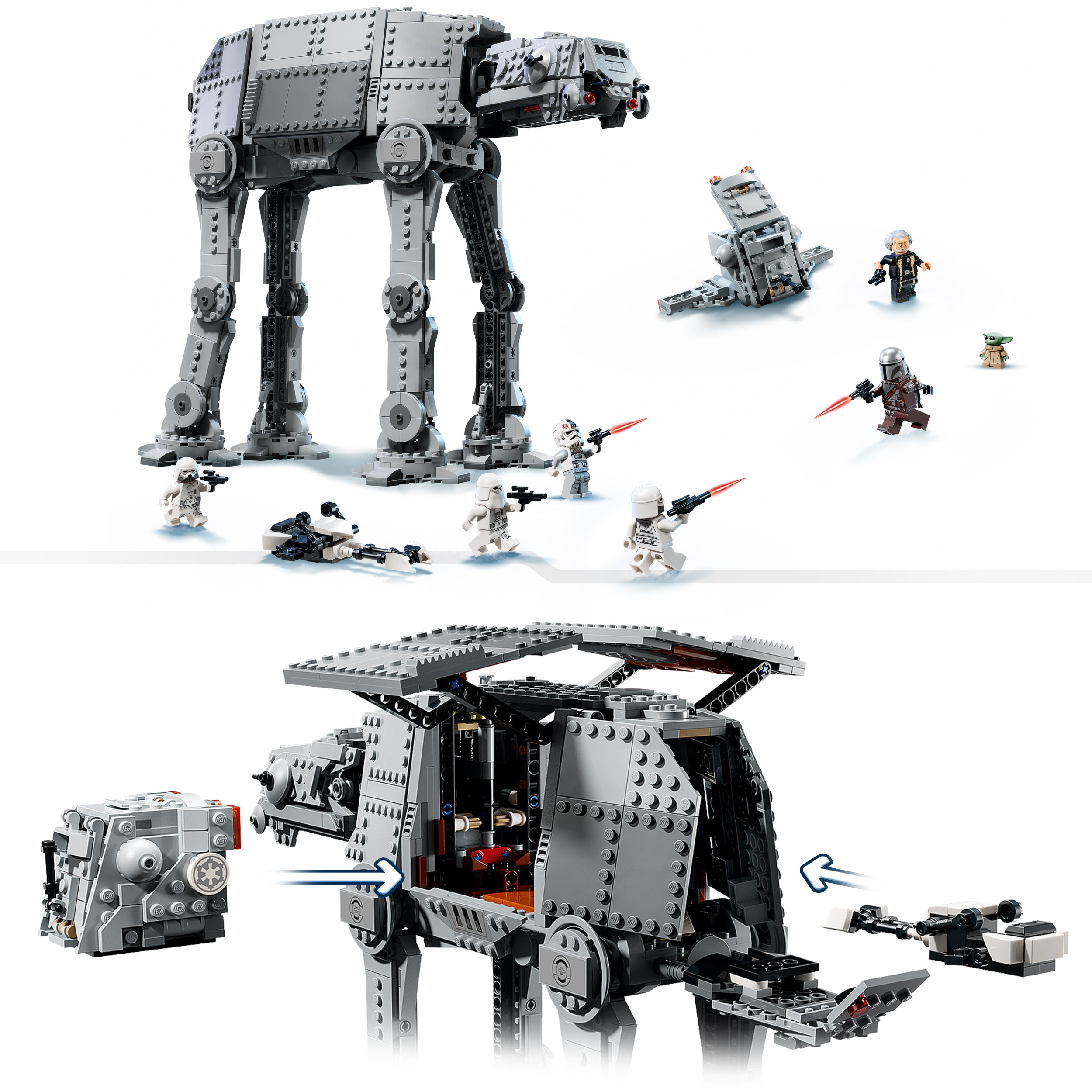 LEGO® 75454 Imperial Remnant AT-AT™ with INT-4