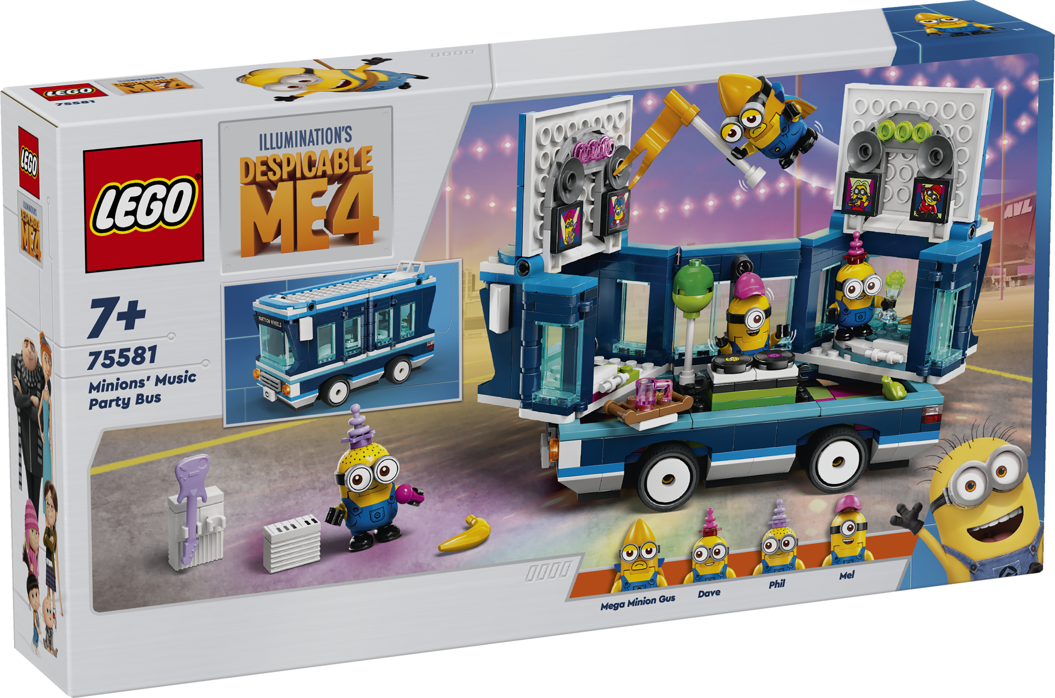 LEGO® 75581 Minions’ Music Party Bus