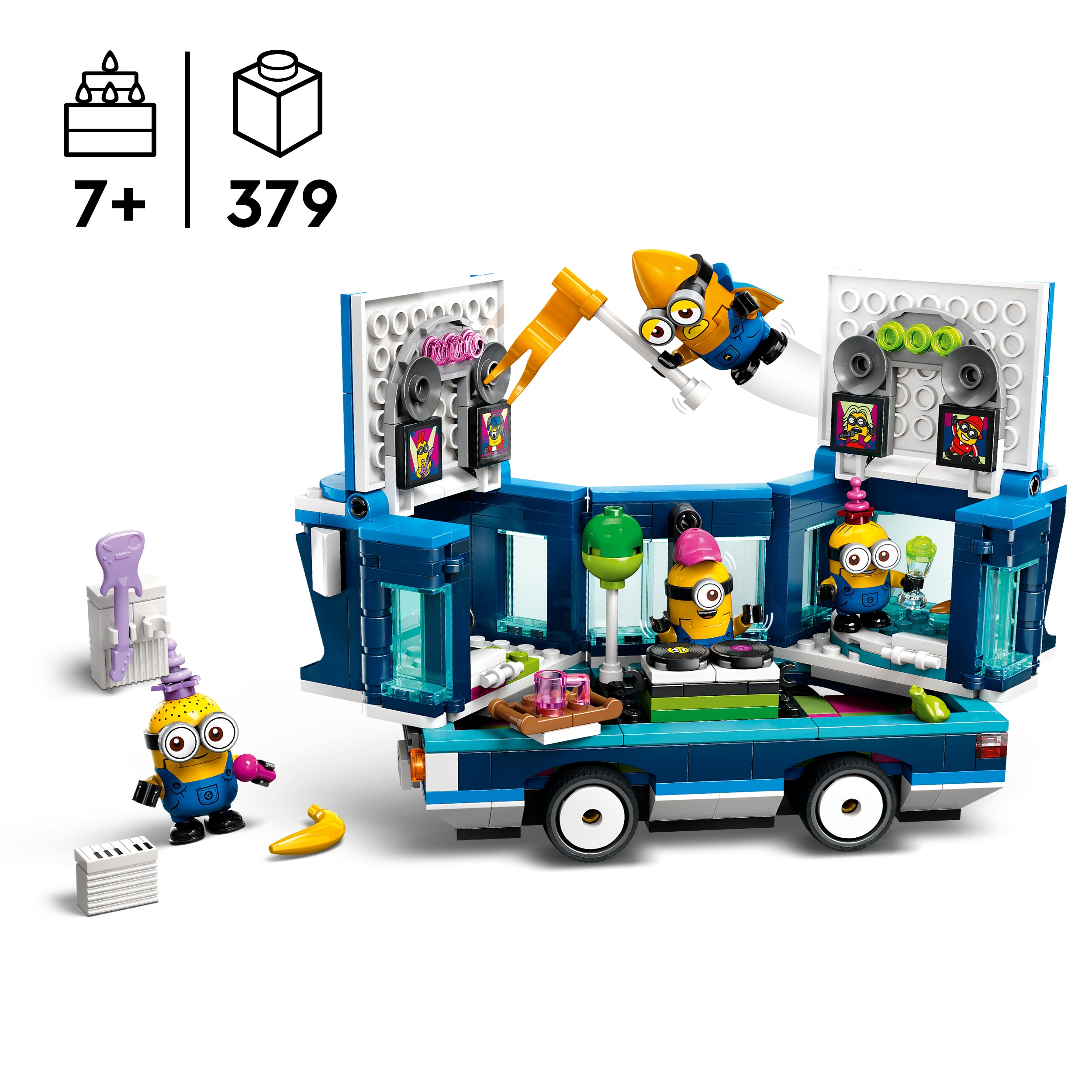 LEGO® 75581 Minions’ Music Party Bus