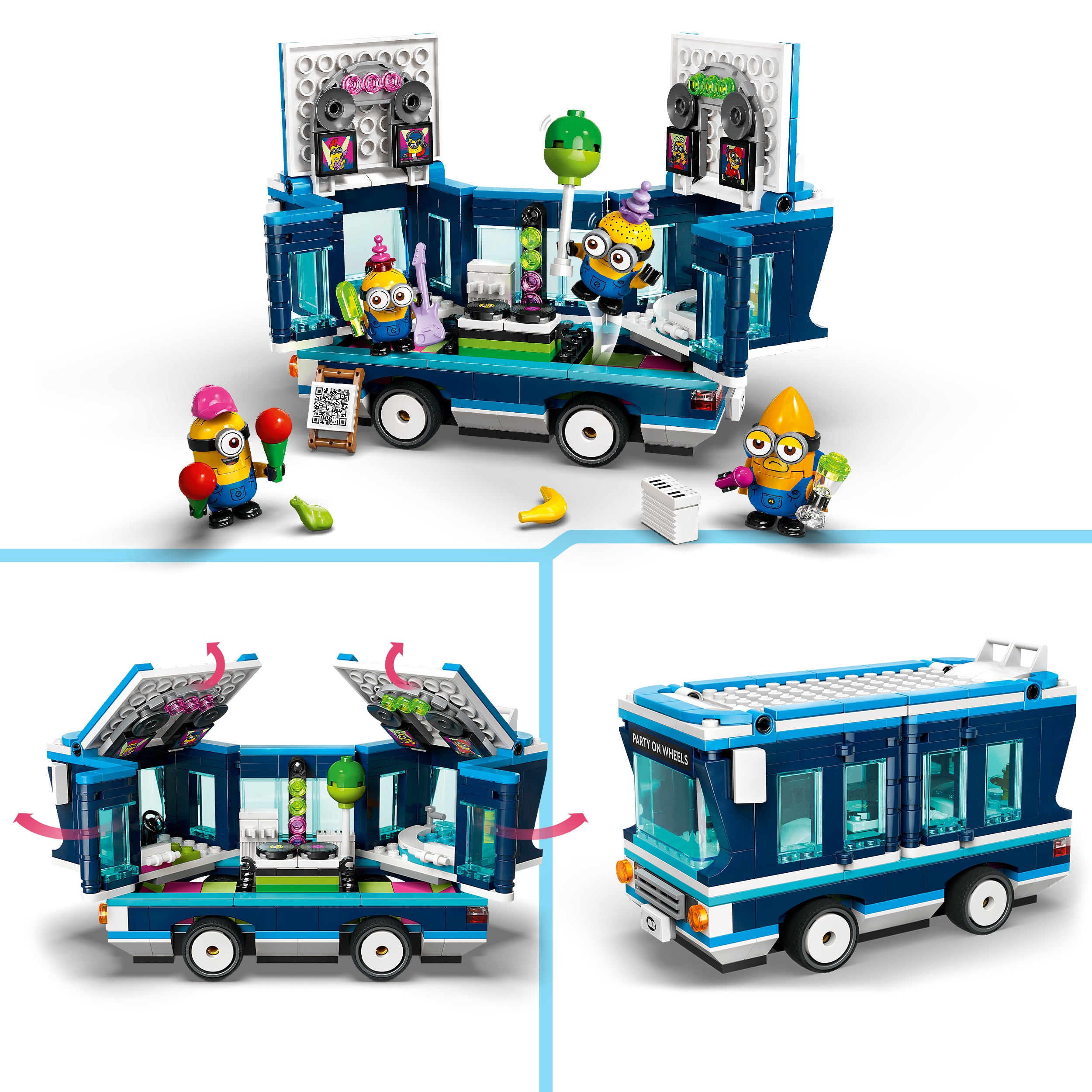 LEGO® 75581 Minions’ Music Party Bus