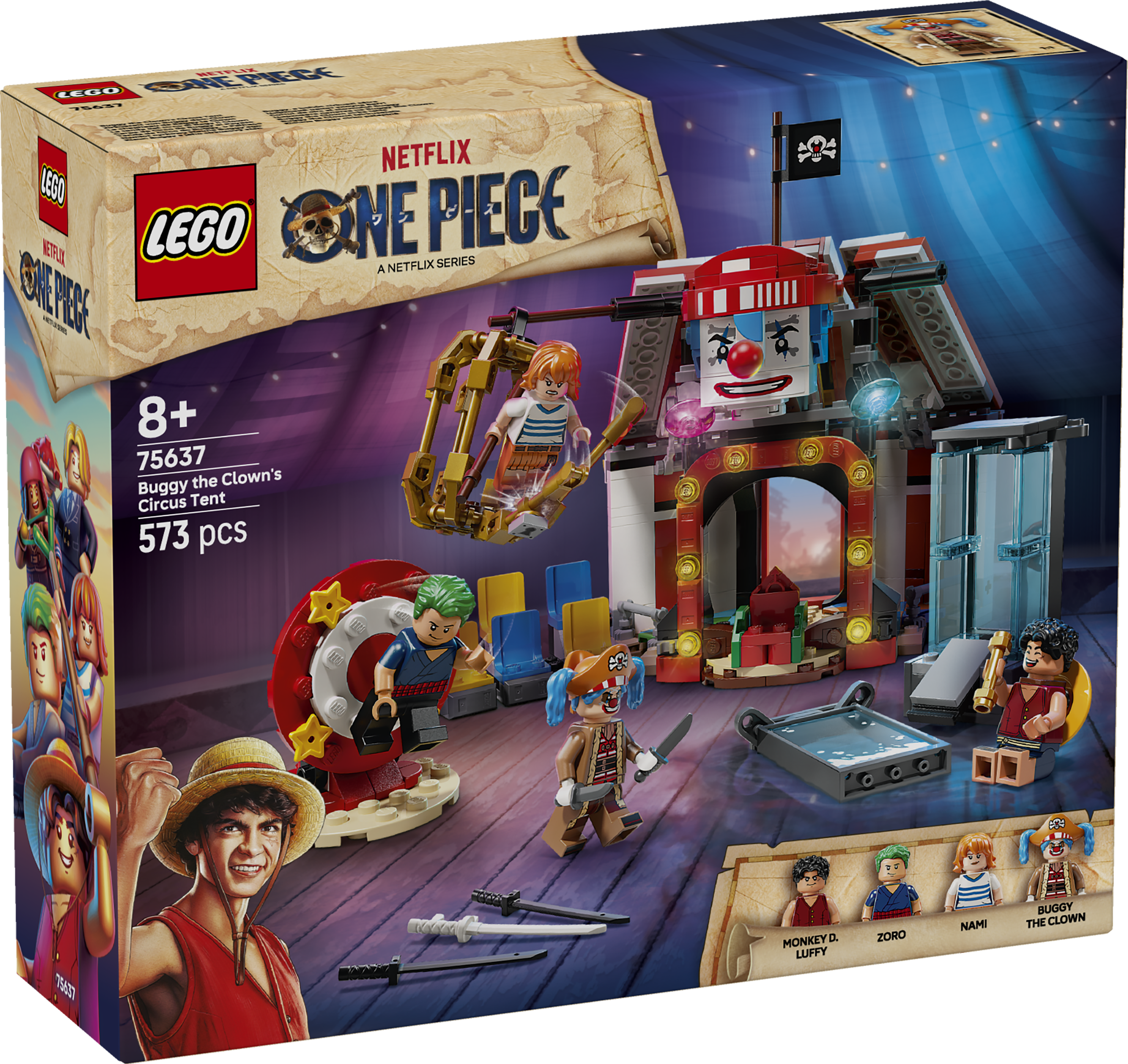 LEGO® 75637 Buggy the Clown's Circus Tent