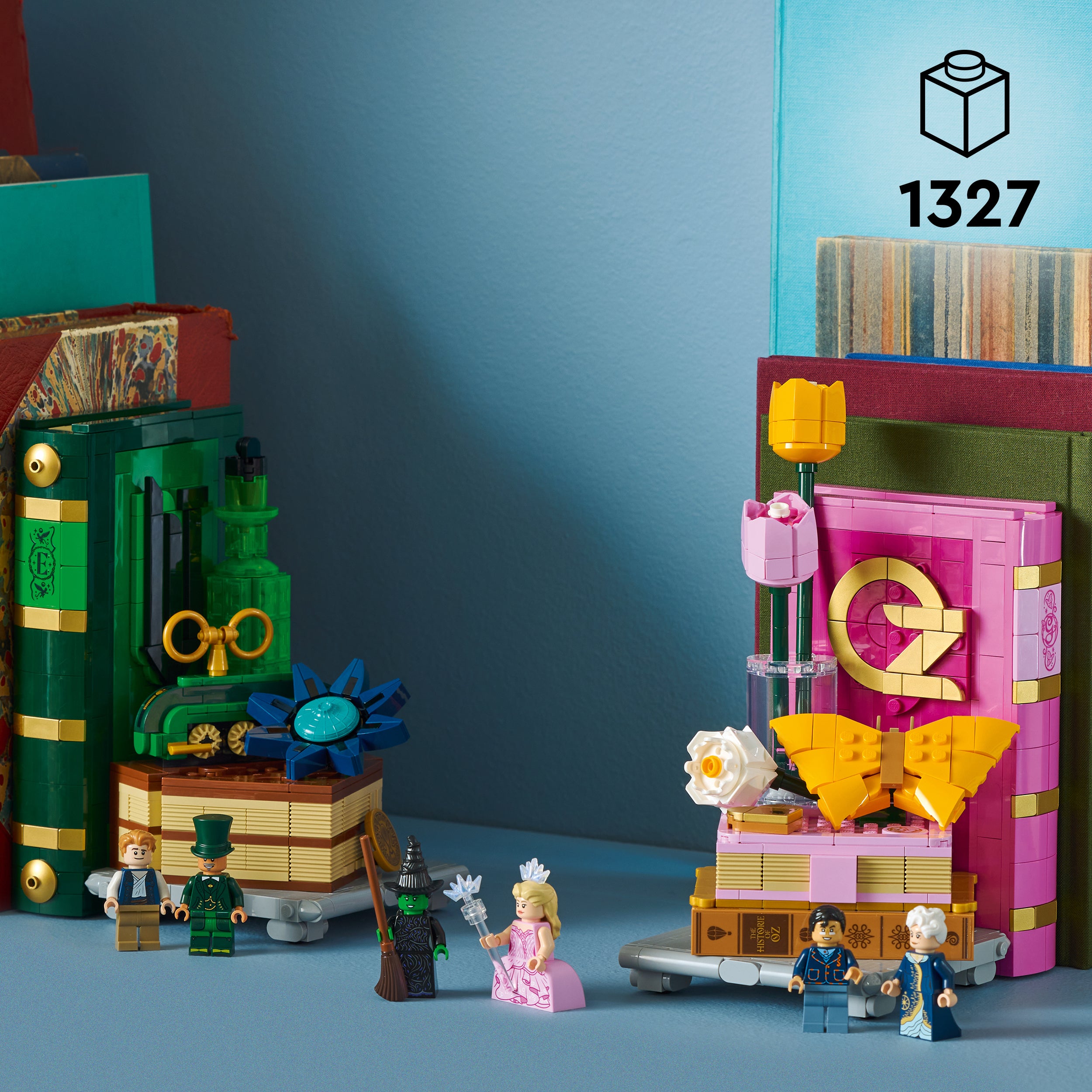 LEGO® 75691 Glinda & Elphaba Bookends