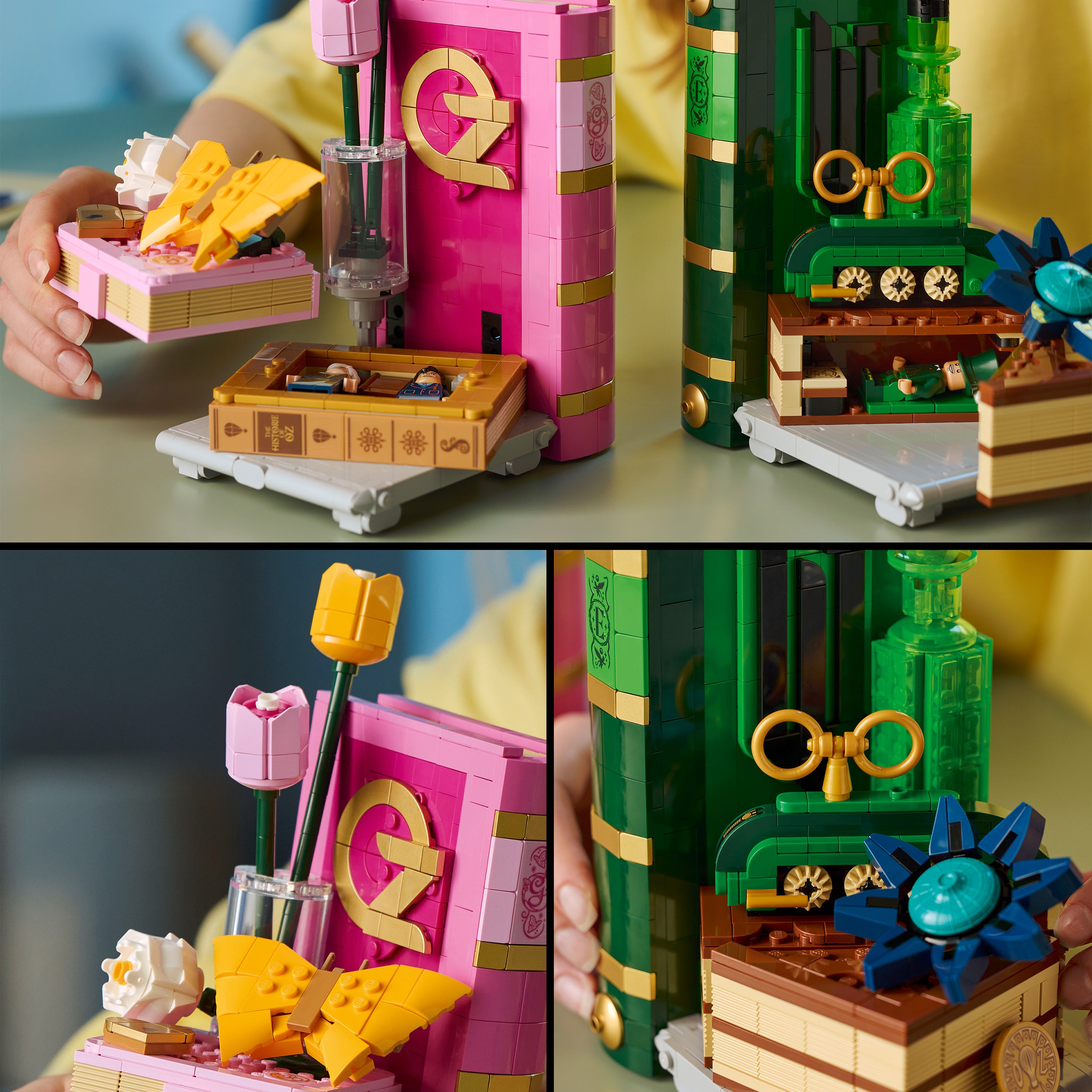 LEGO® 75691 Glinda & Elphaba Bookends