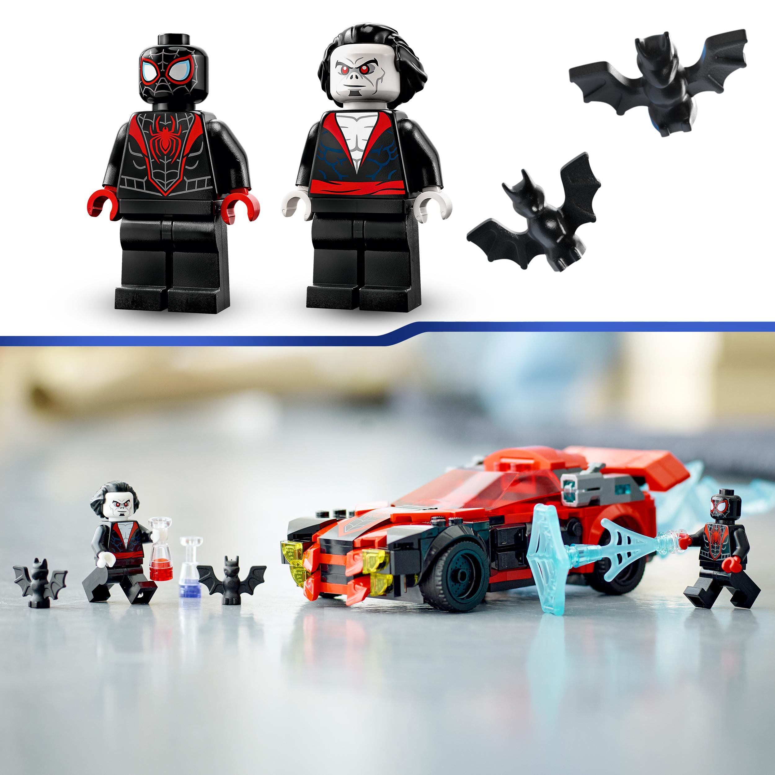 LEGO® 76244 Miles Morales vs. Morbius