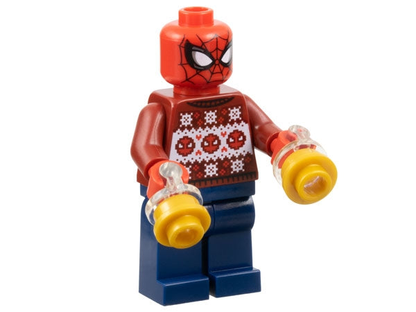 Advent Calendar 2023, Super Heroes, Avengers (Day  3) - Spider-Man in Holiday Sweater with Web Shooters (76267-4)